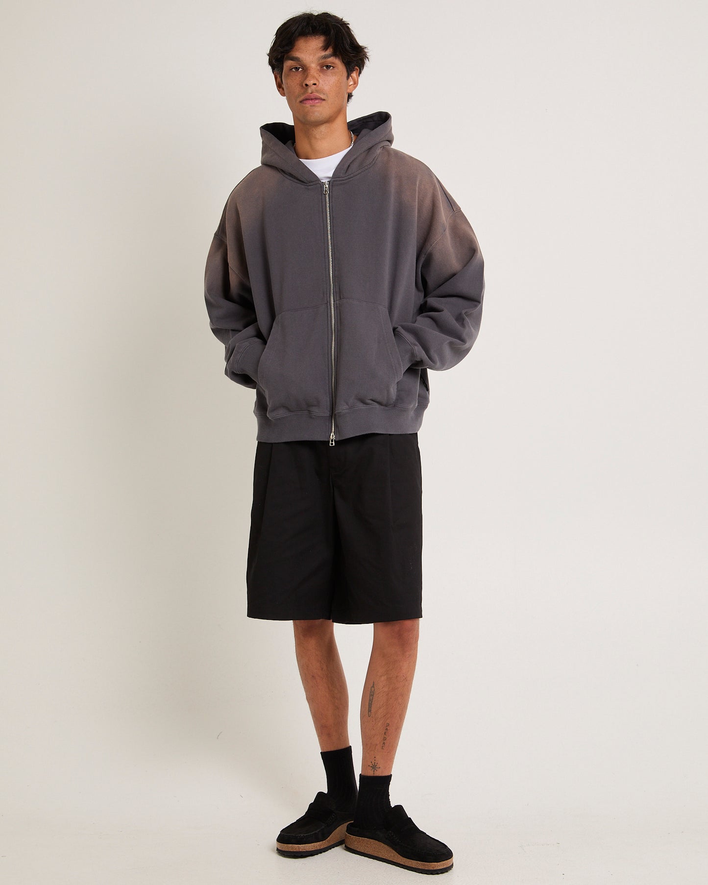 Spray Zip Hoodie