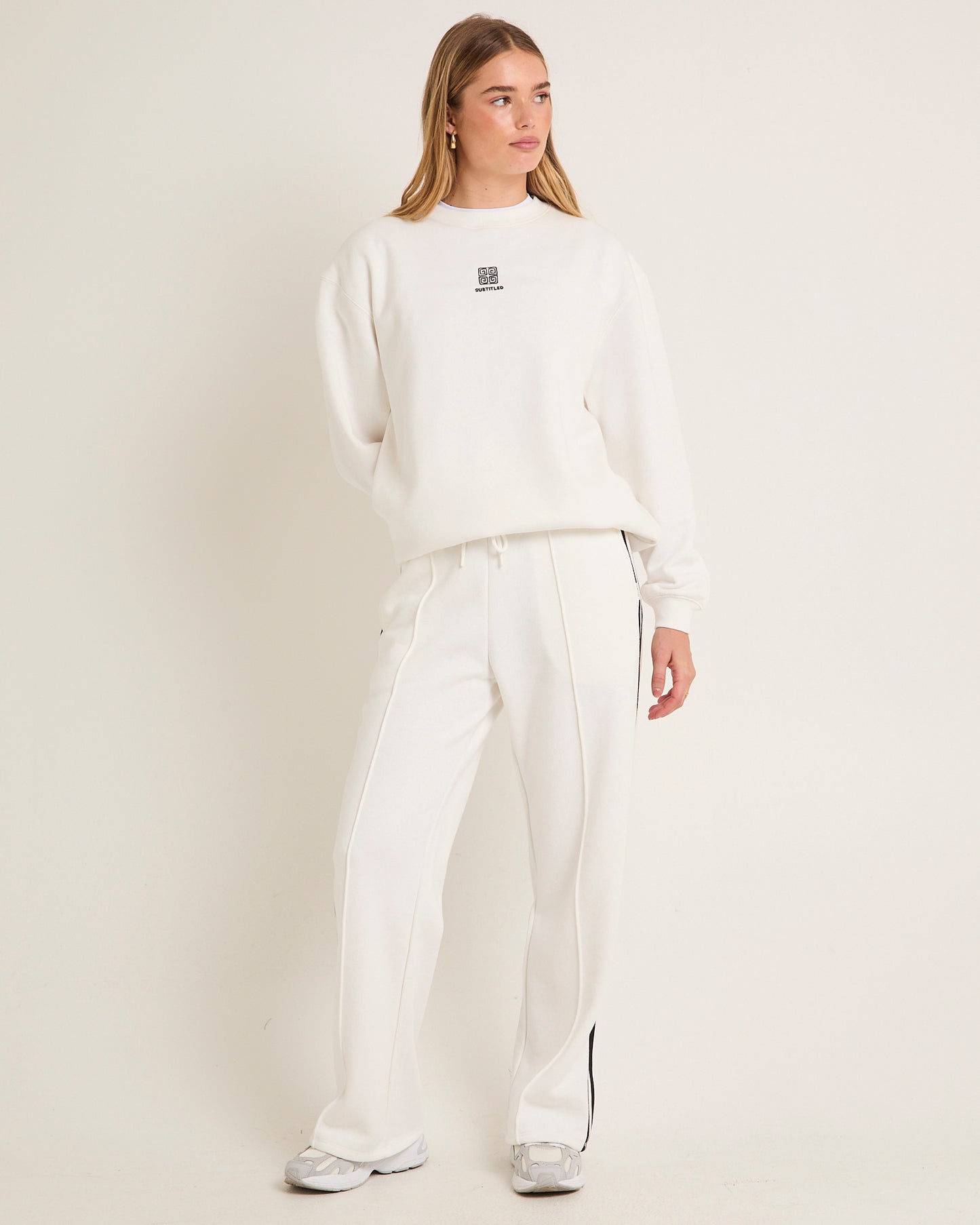 Spiros Oversized Crew Jumper