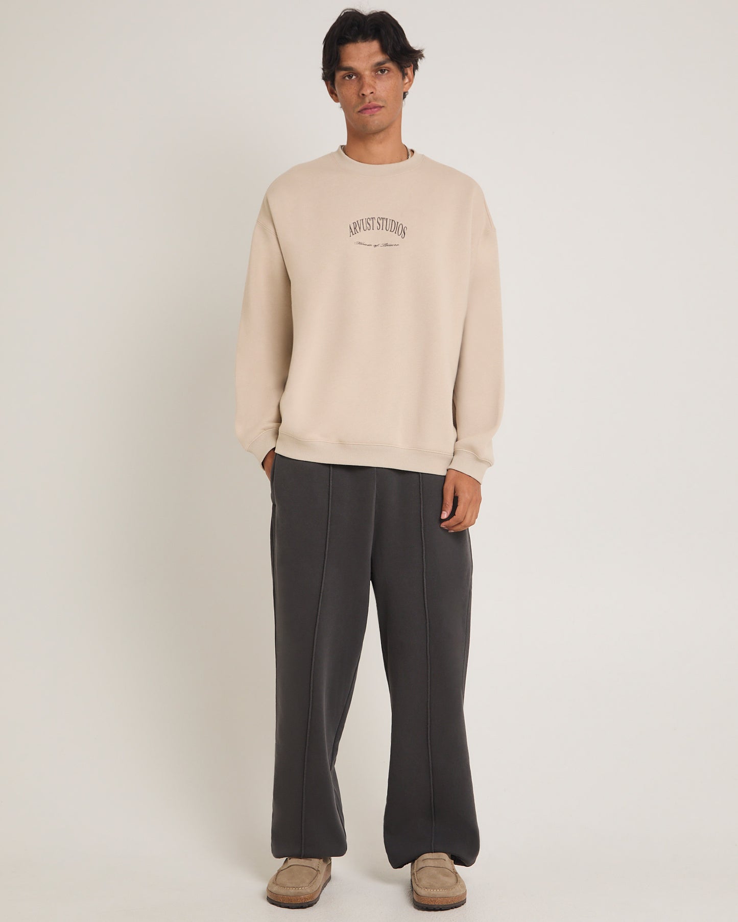 Script Straight Leg Track Pants