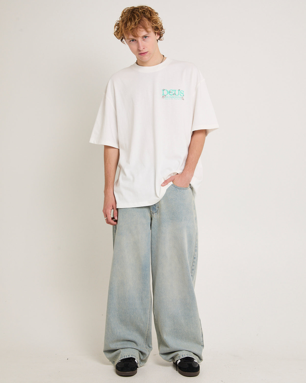 The Sun The Sea T-Shirt Vintage White