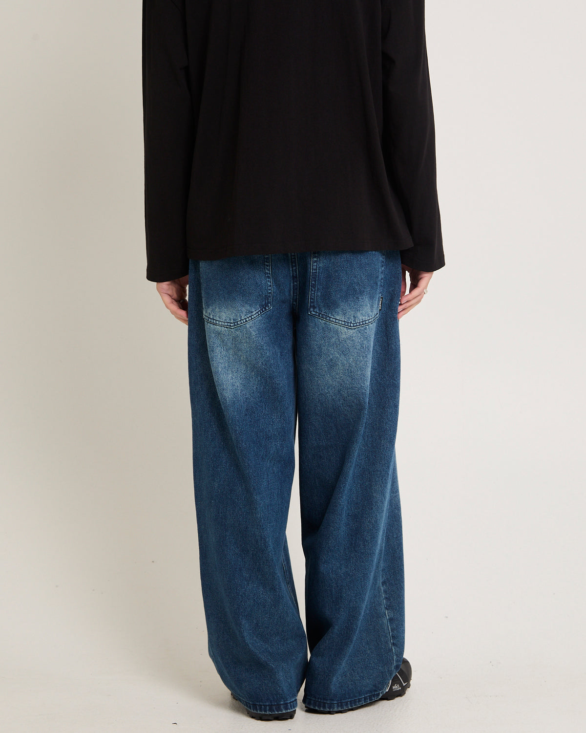 Society Baggy Denim Jeans MID 90S BLUE