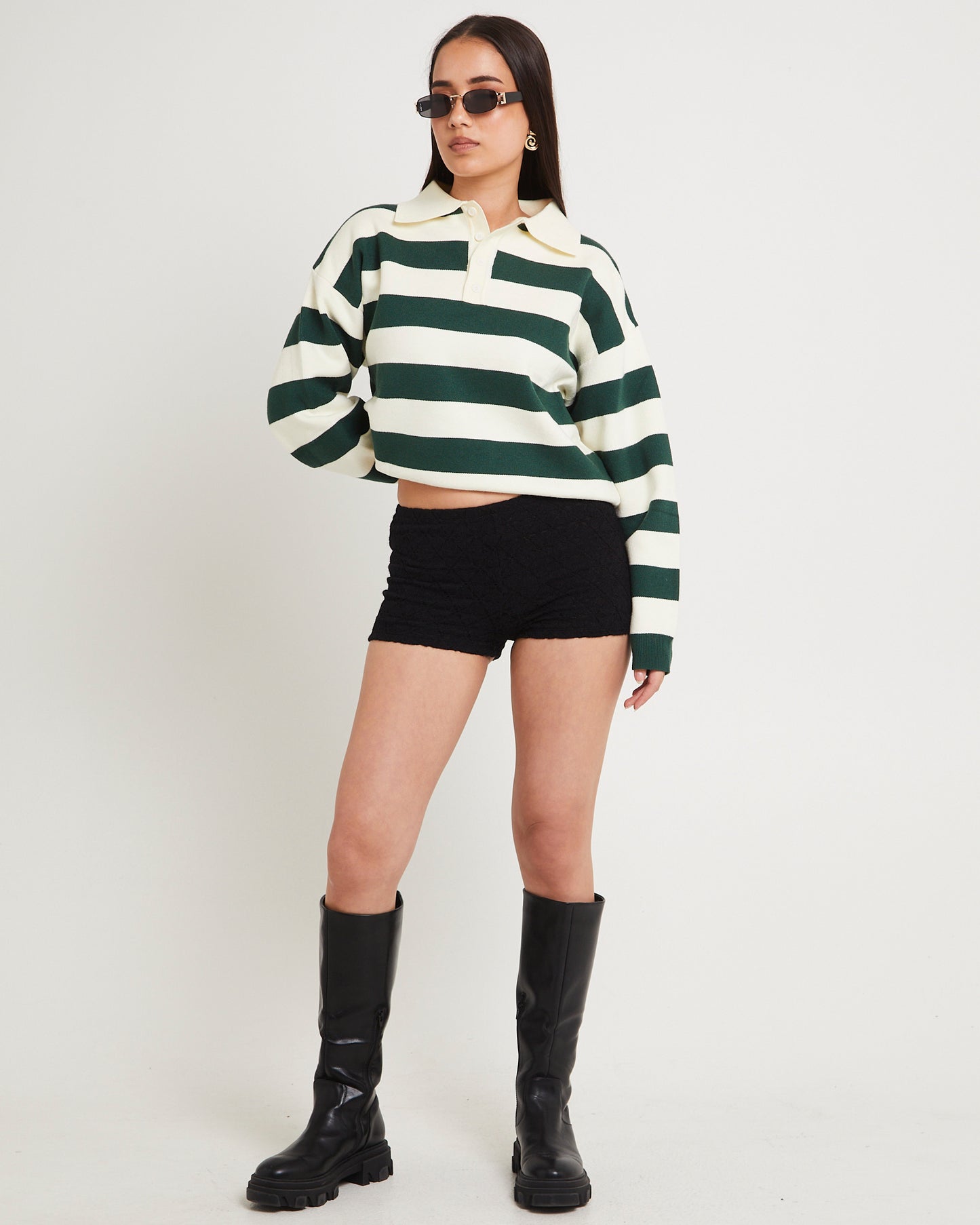 Footy Stripe Fleece