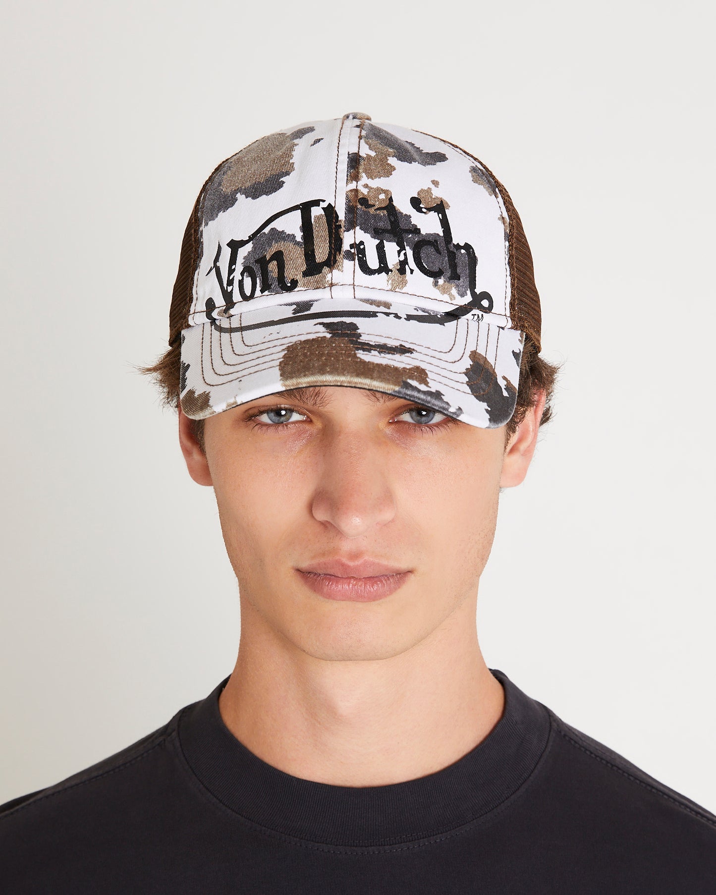 Vintage Cow Twill Trucker Hat