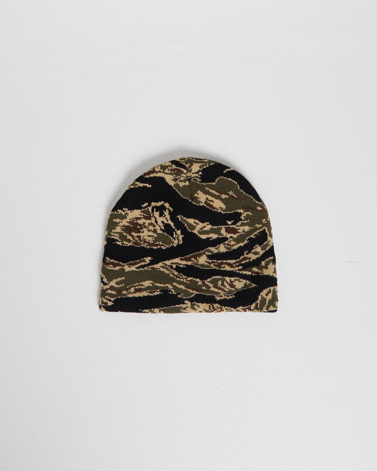 Tiger Camo Skull Beanie