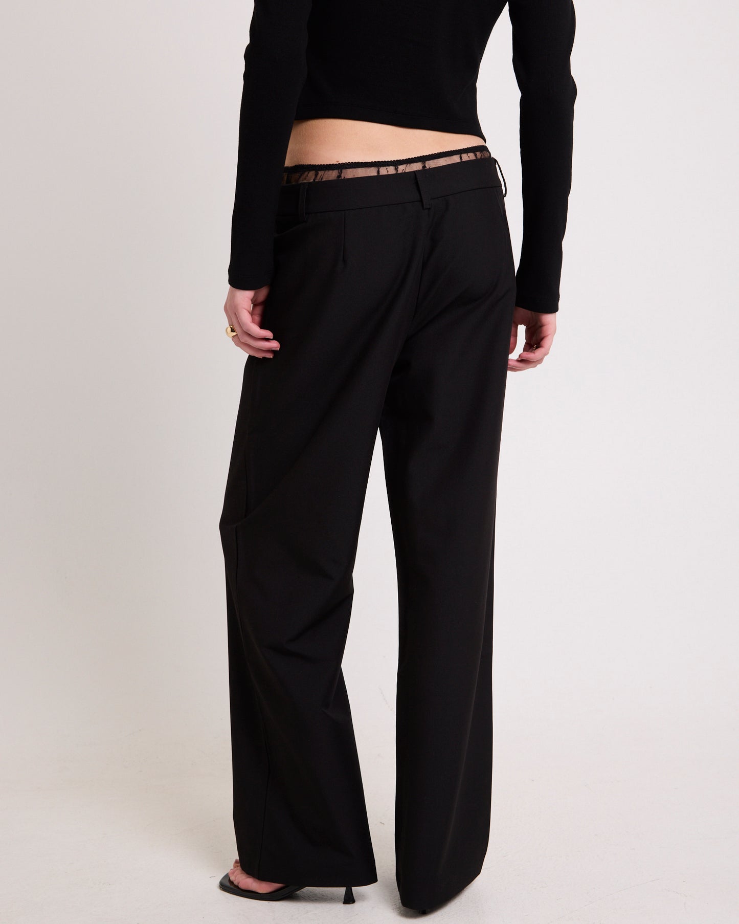 Kyra Lace Insert Pants