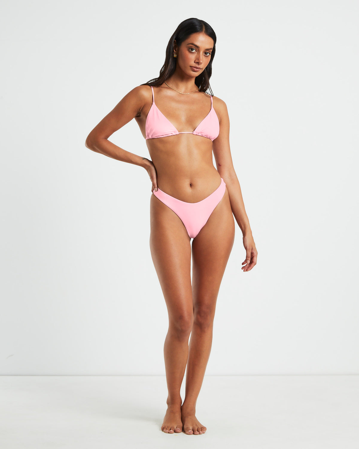 Classic Triangle Bikini Top  Pk PINK