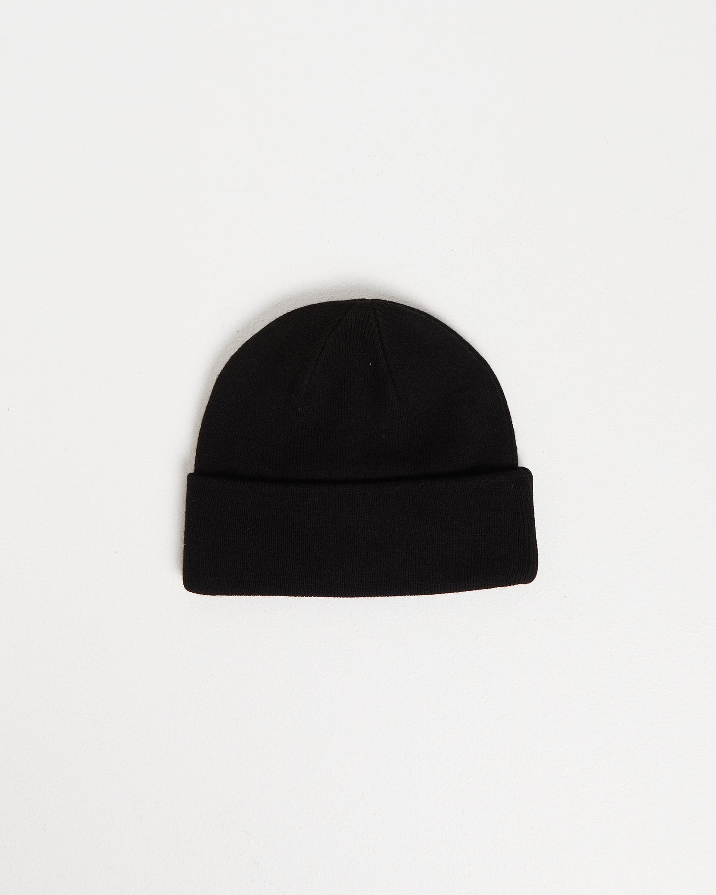 Beanie With Oval Logo Embroidery Patch