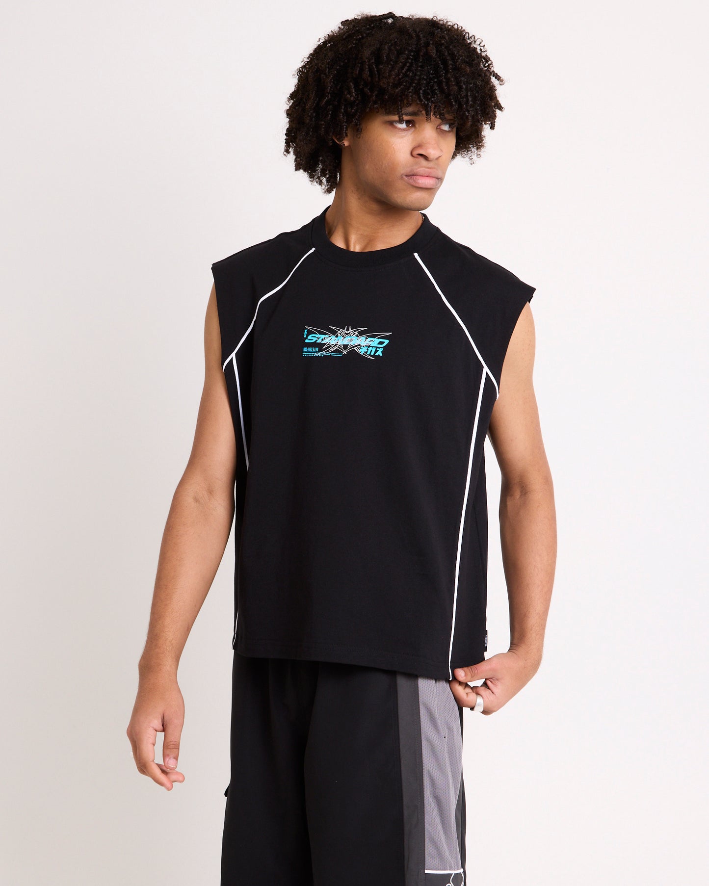 Whipped Sleeveless Tank
