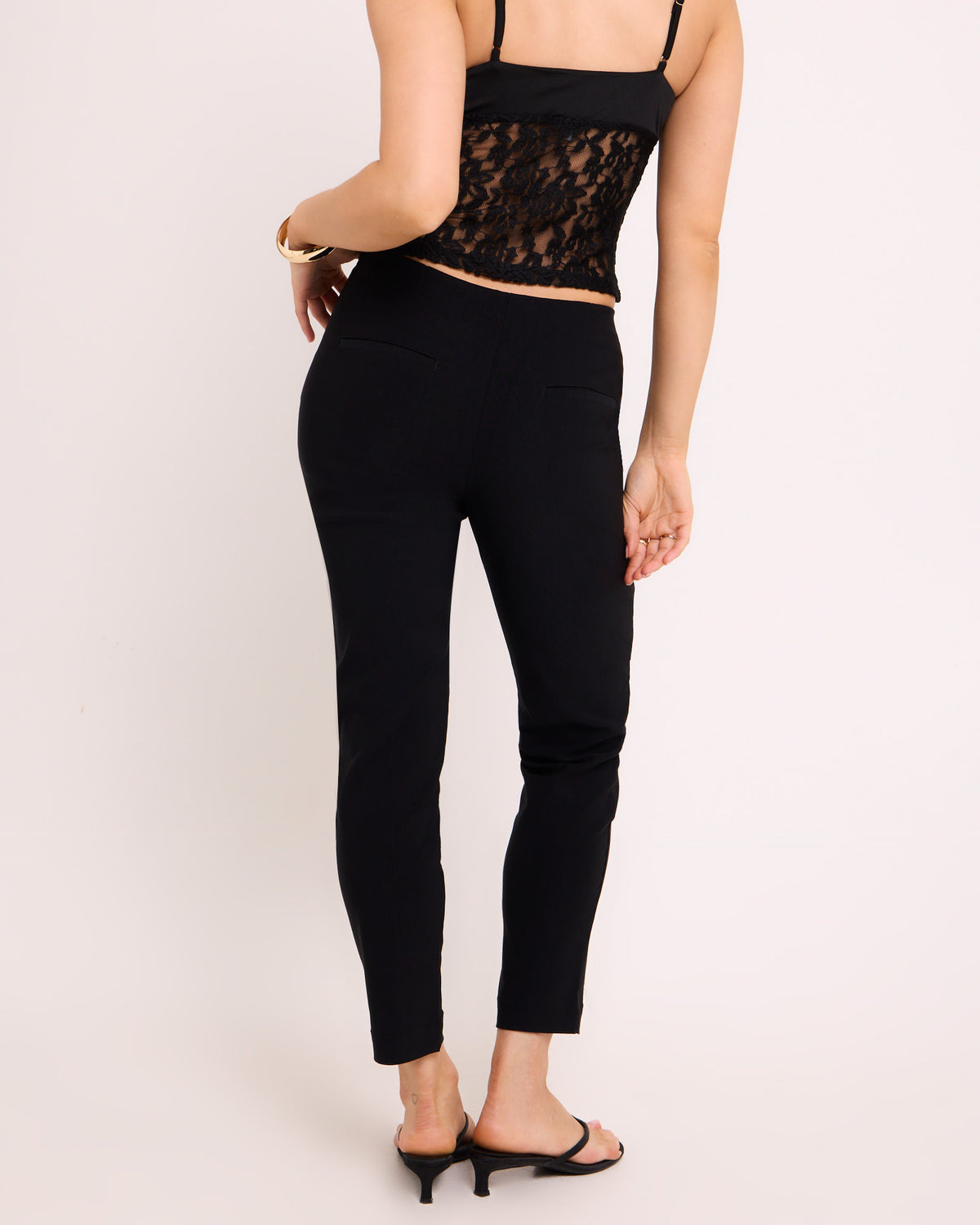 Polly Bengaline Capri Pants