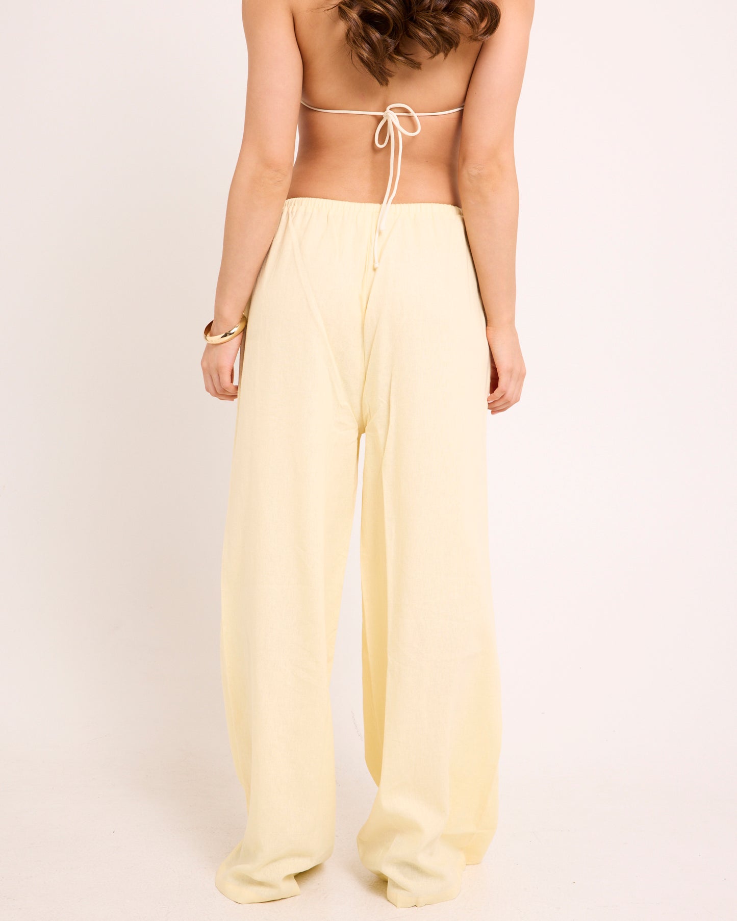 Hideaway Linen Wide Leg Pants