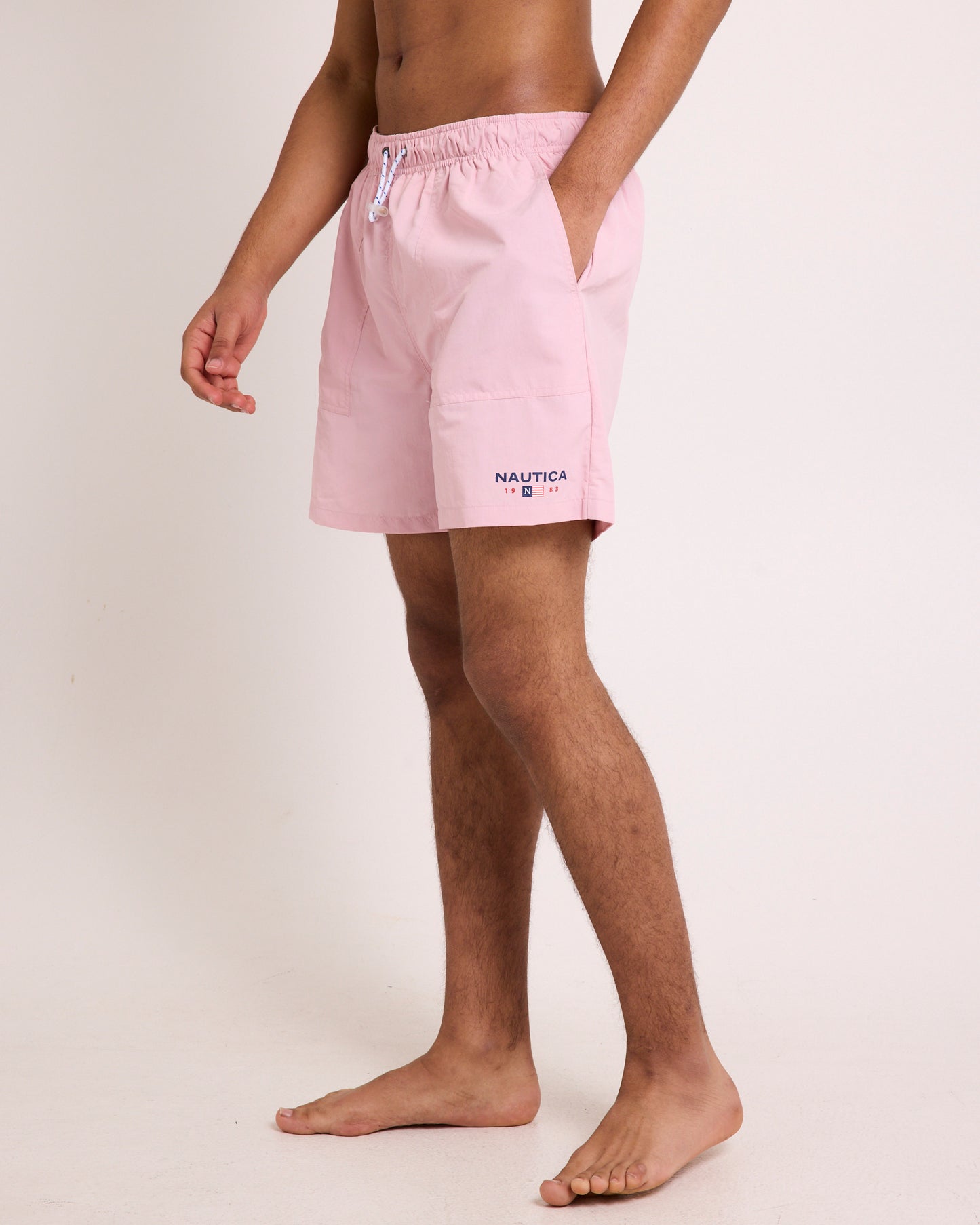 Relaxed Fit 6" Vintage 1983 Flag Swim Shorts