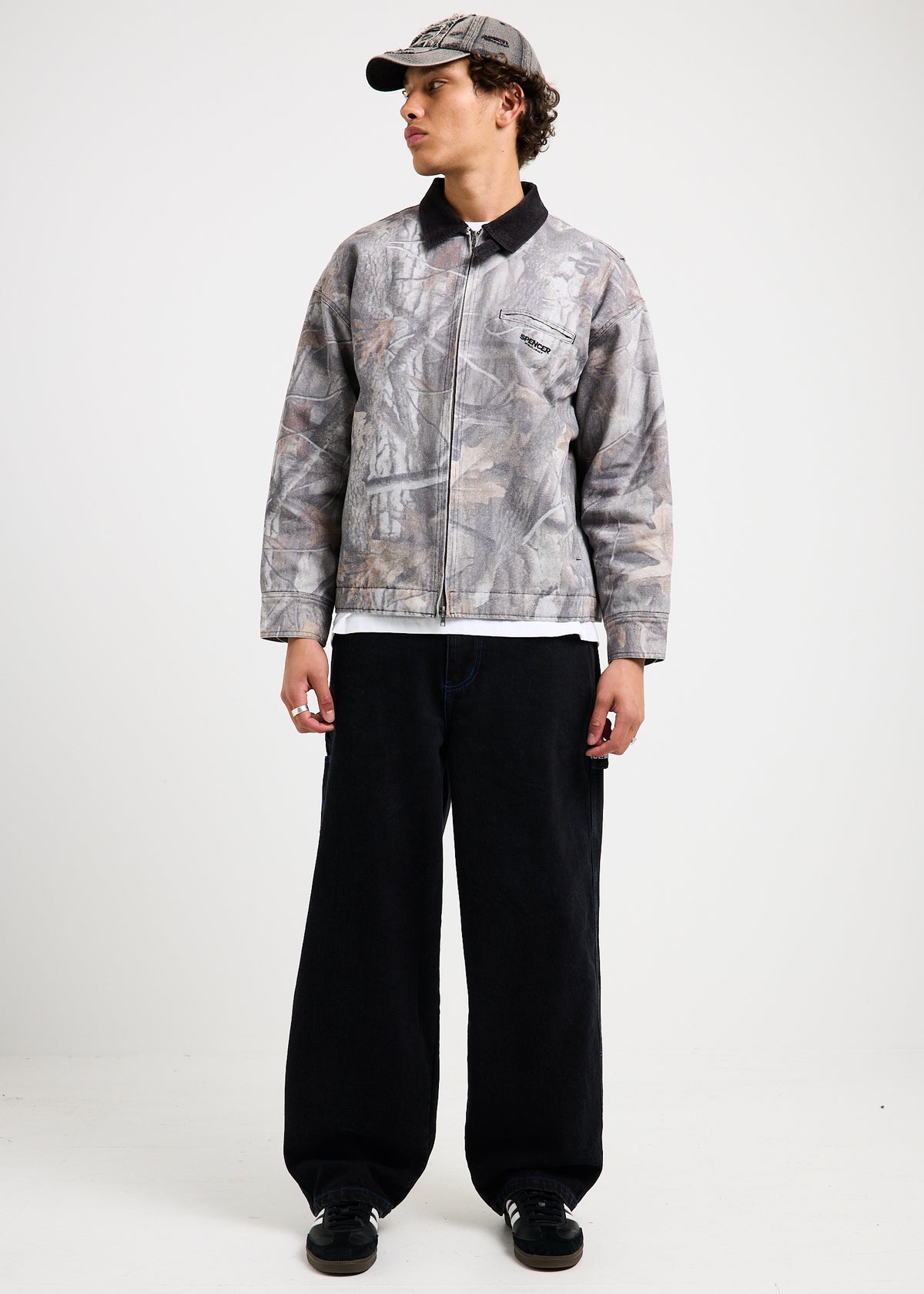Brunson Carpenter Denim Jeans BLACK/BLUE