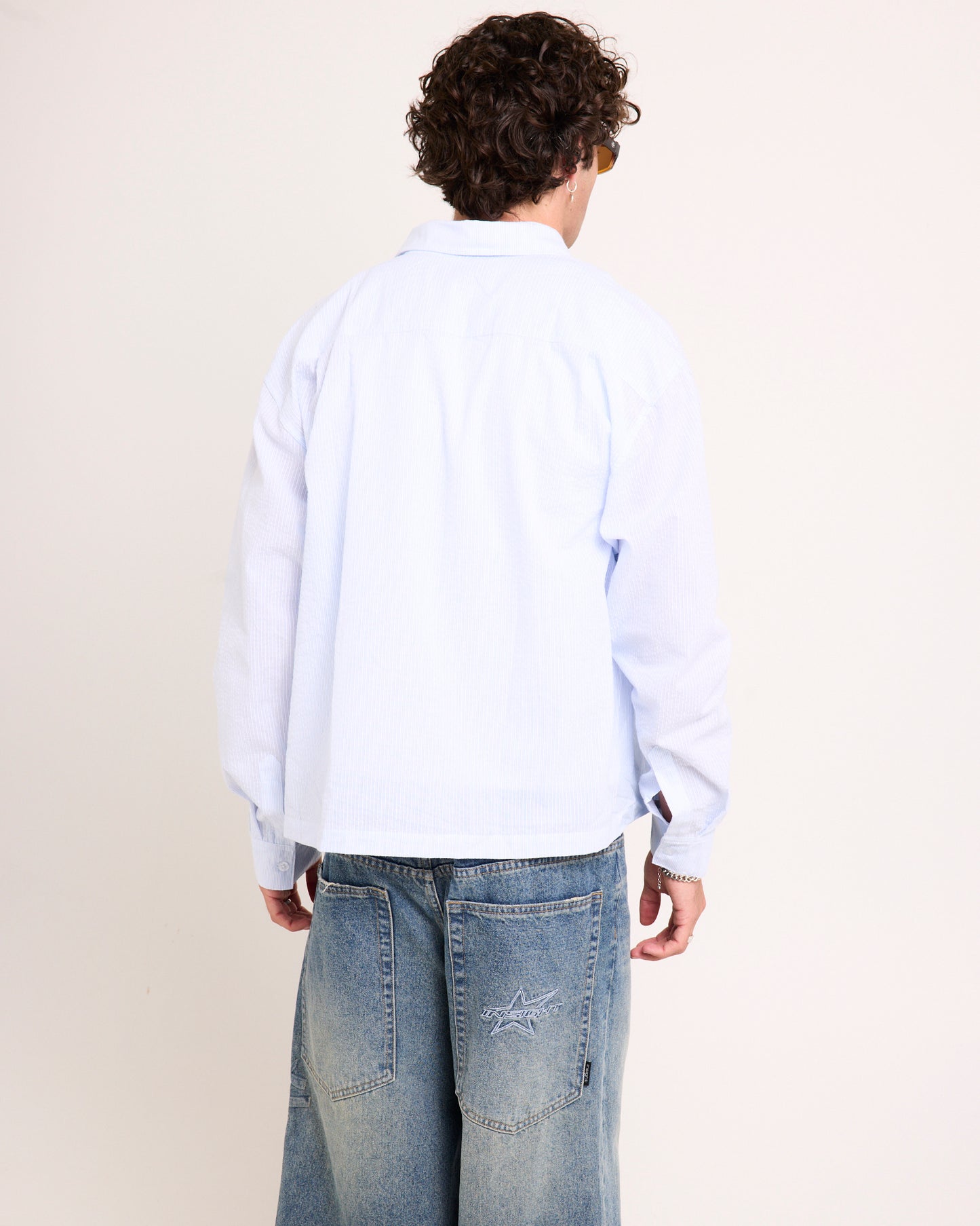 Cassa Long Sleeve Cropped Shirt