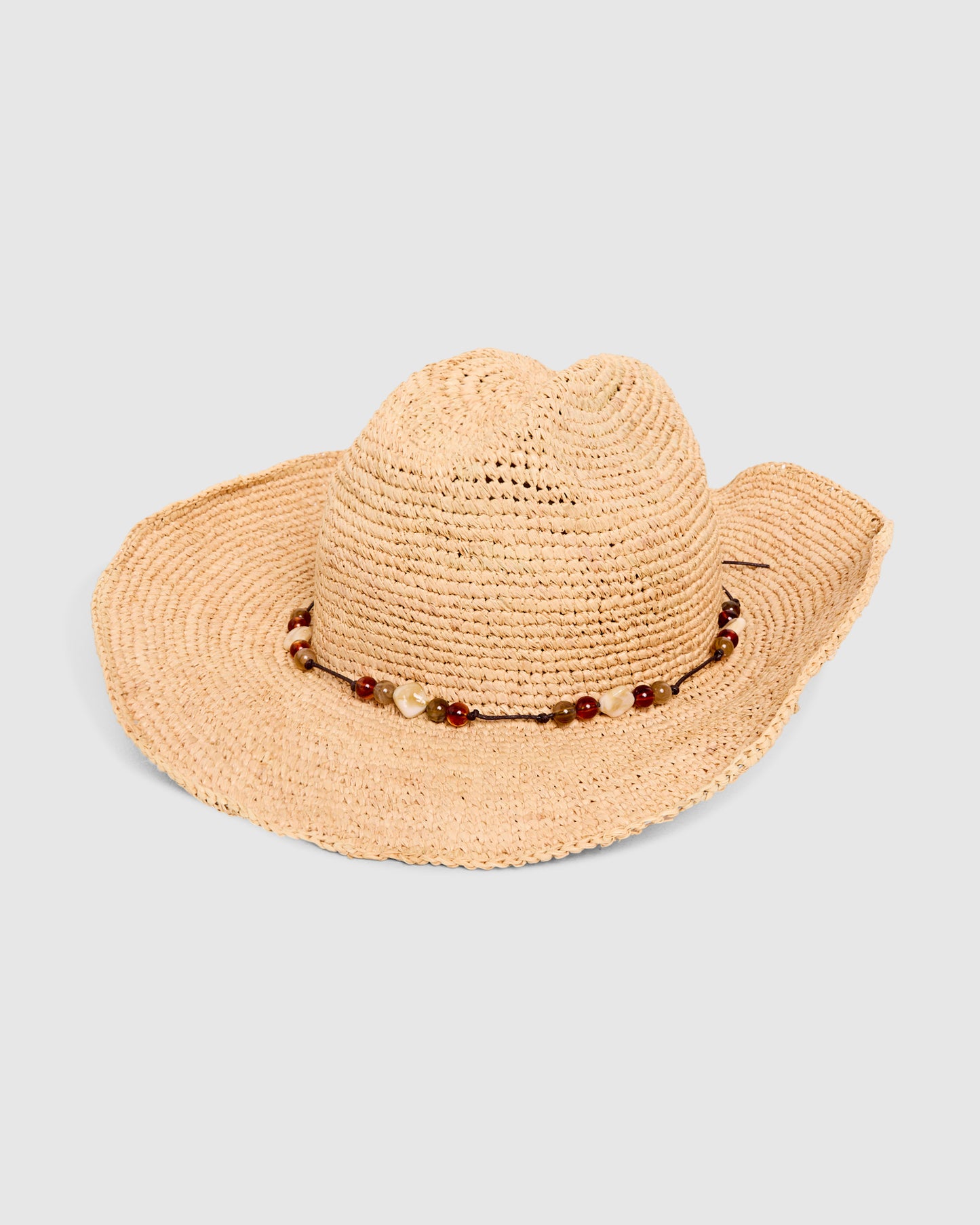 Connie Raffia Cowboy Hat