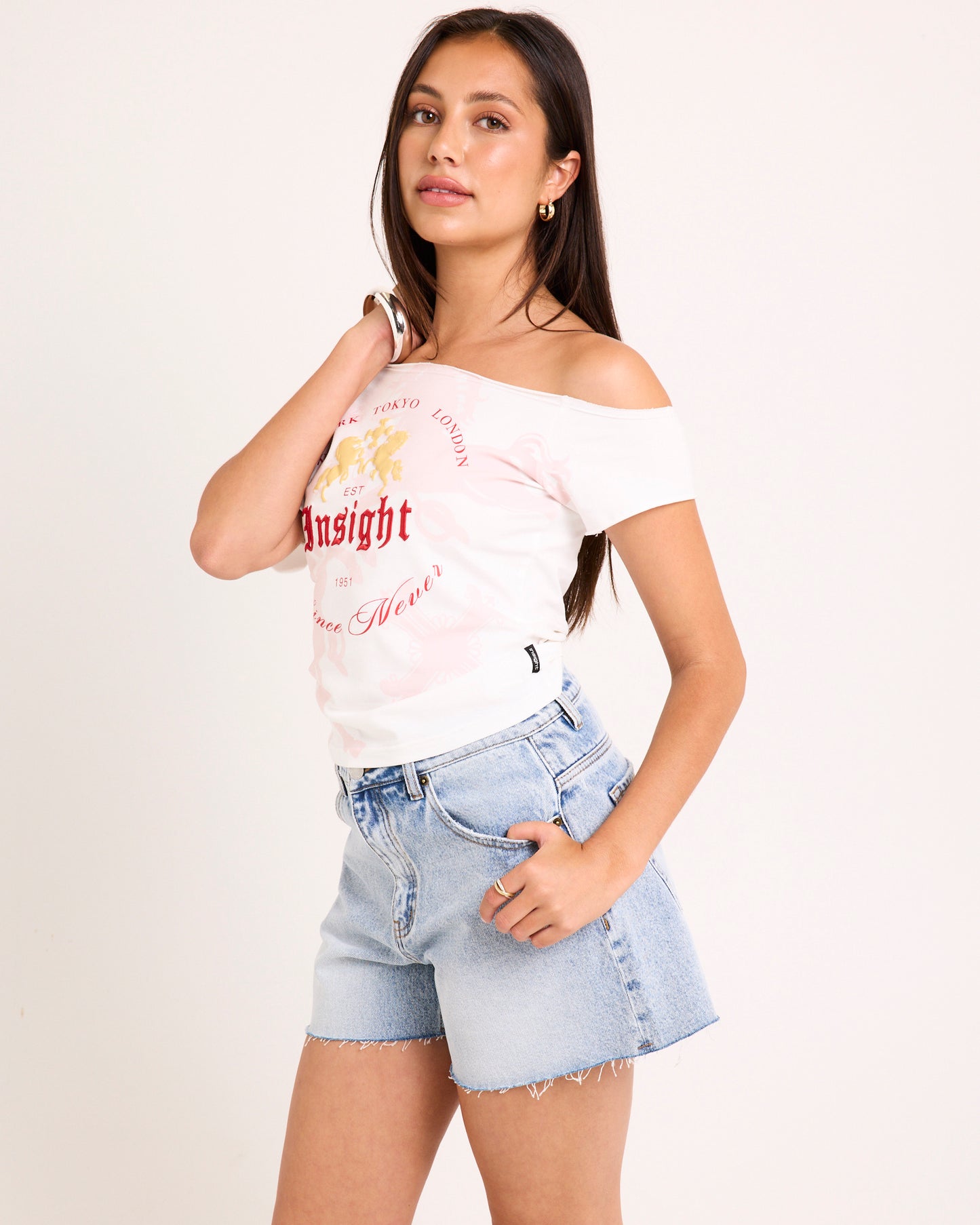 Emblem Slashed Tee