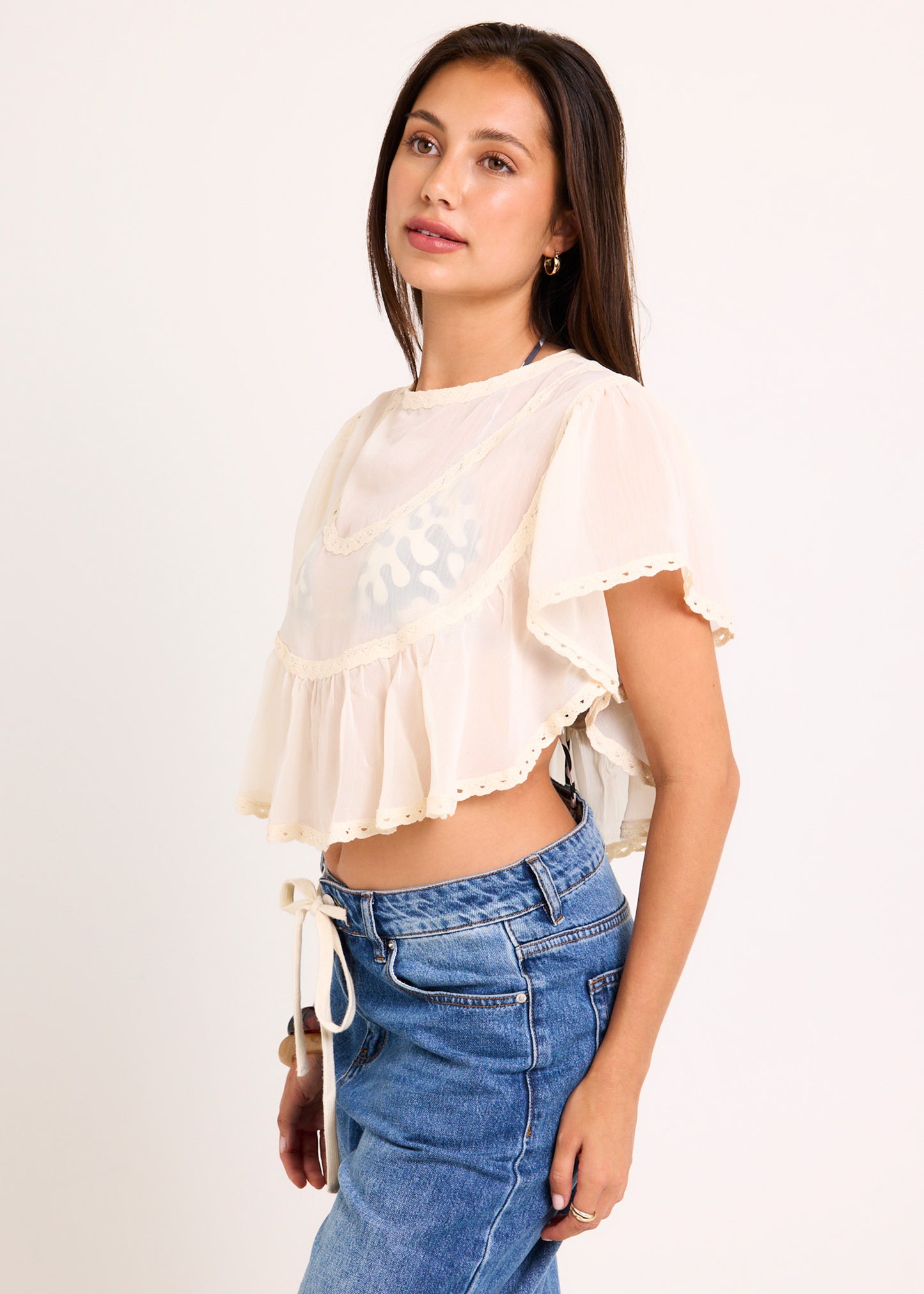 Celia Sheer Top