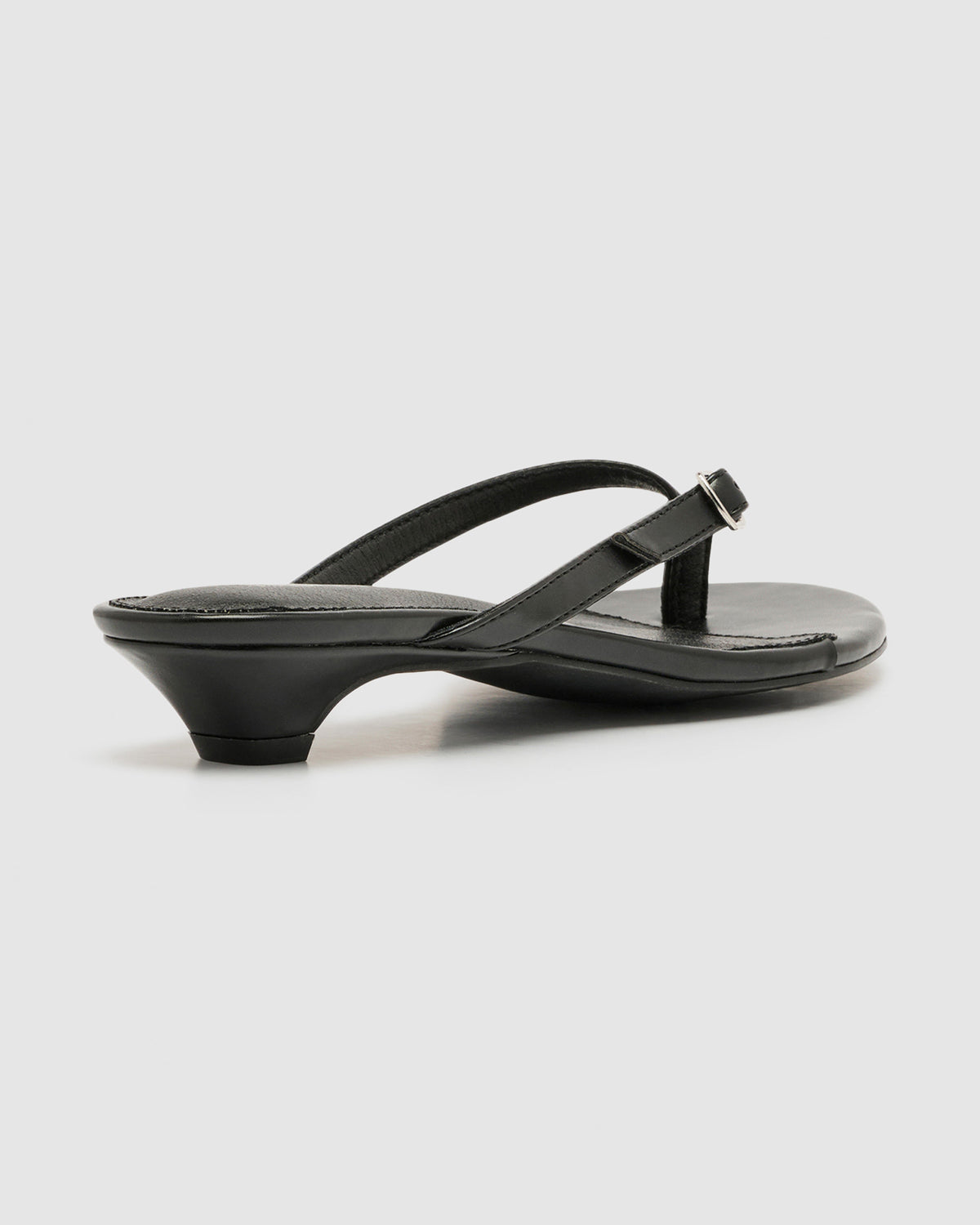 Noir Thong Heels BLACK