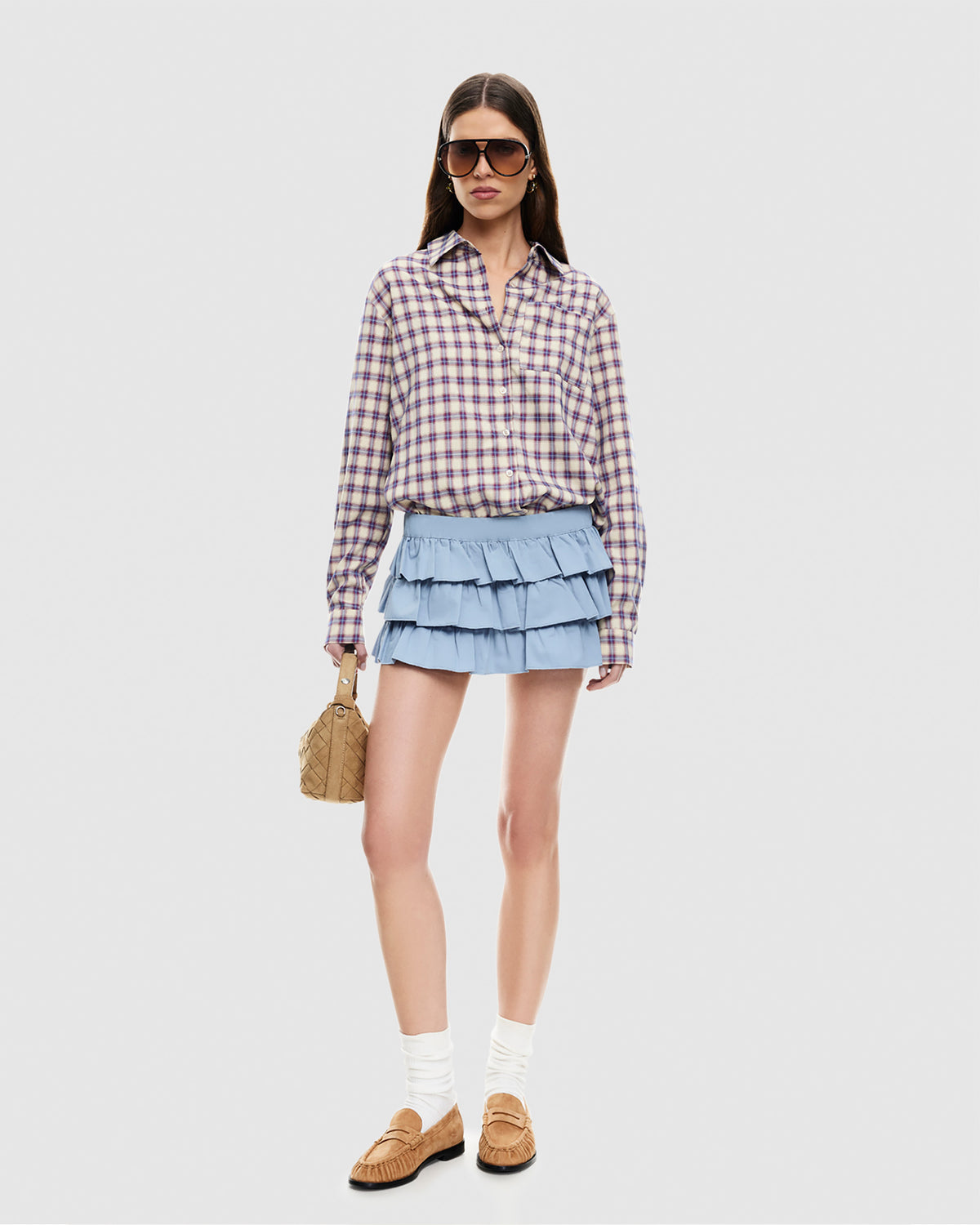 Solstice Mini Skort SLATE BLUE