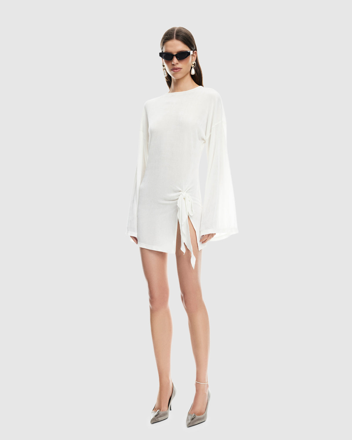Cosmic Mini Dress PEARL