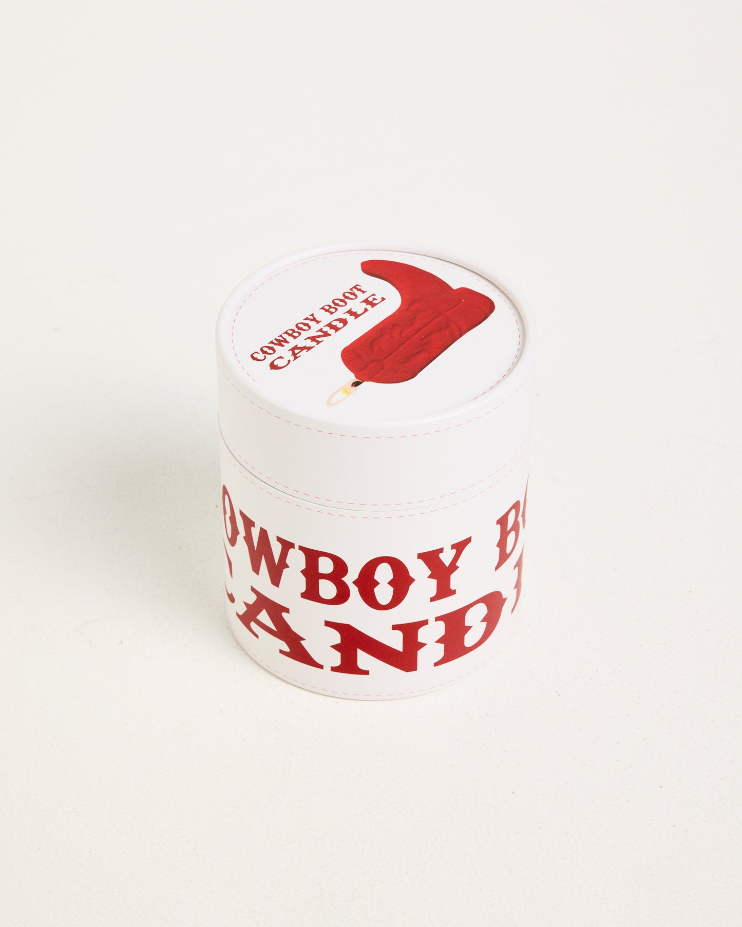 Cowboy Boot Candle