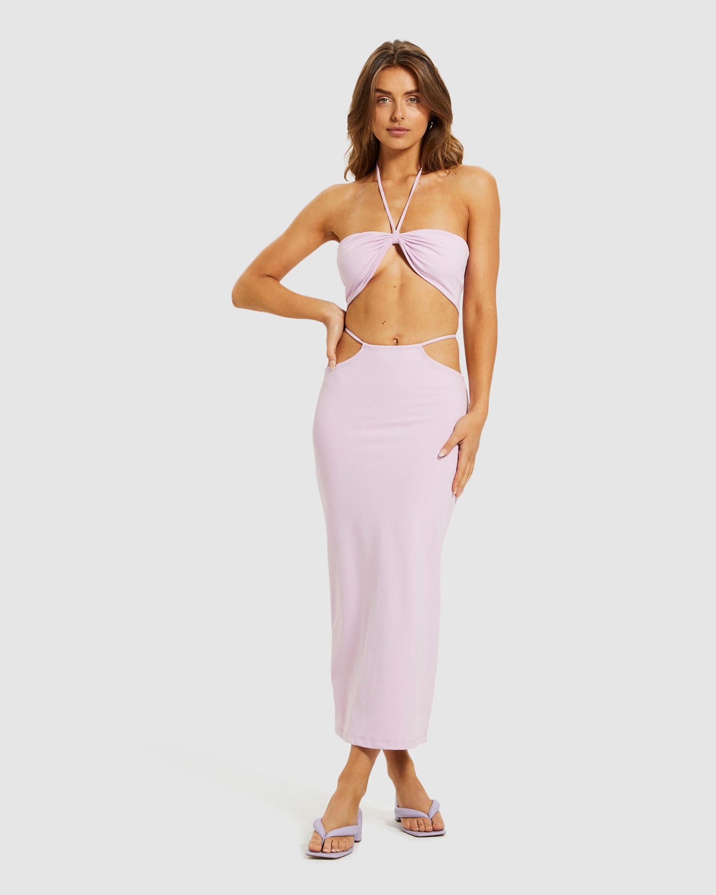 Ryleigh Ruched Midi Skirt