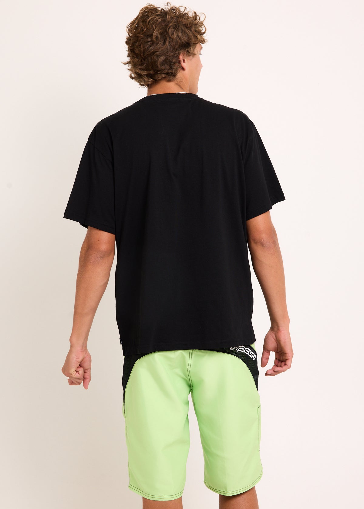 Archive Goth Embroidery T-Shirt BLACK