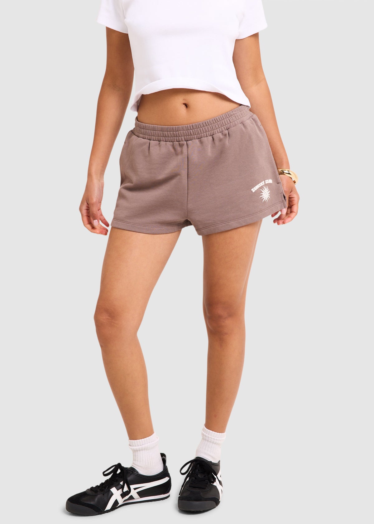 Retreat Fleece Shorts BROWN