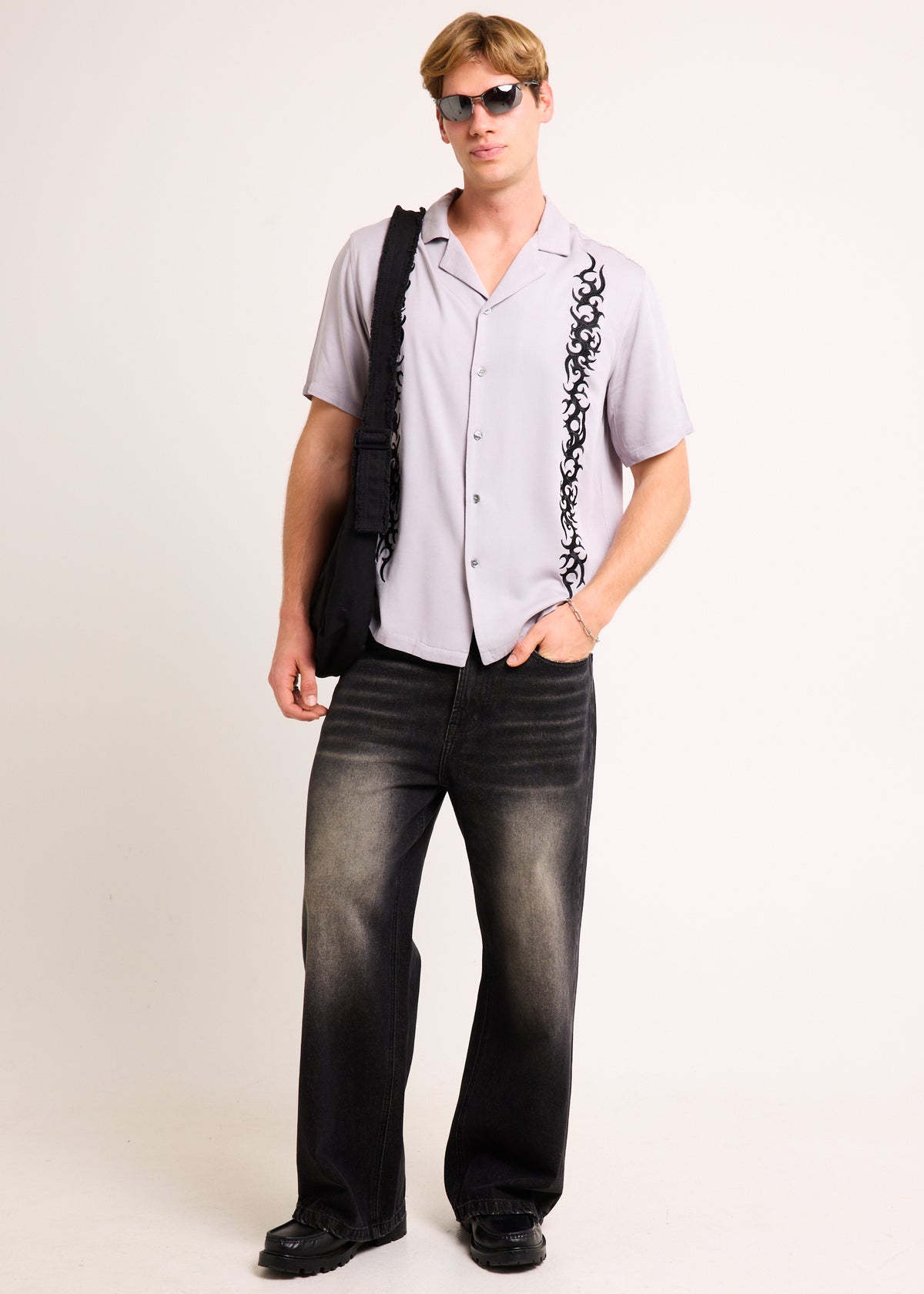 Blade Short Sleeve Shirt GREY