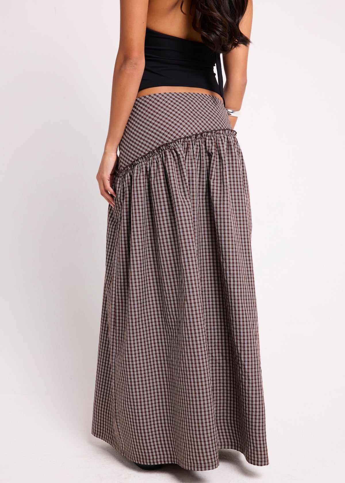 Cannes Maxi Skirt BROWN