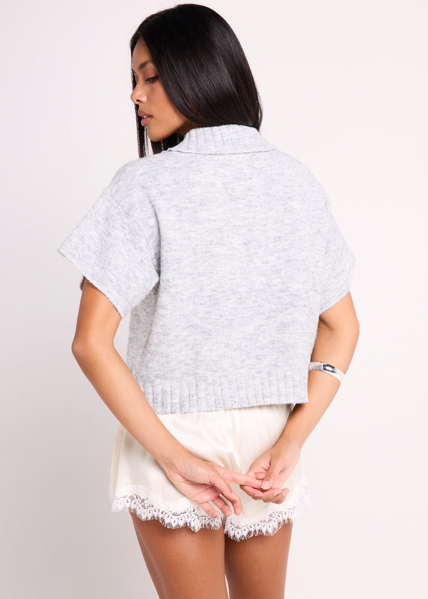 Sofia Asymm Knit Cardi