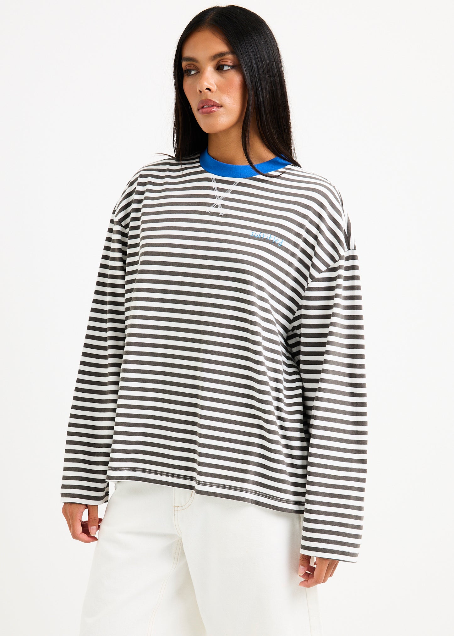 Hilo Striped Long Sleeve Top