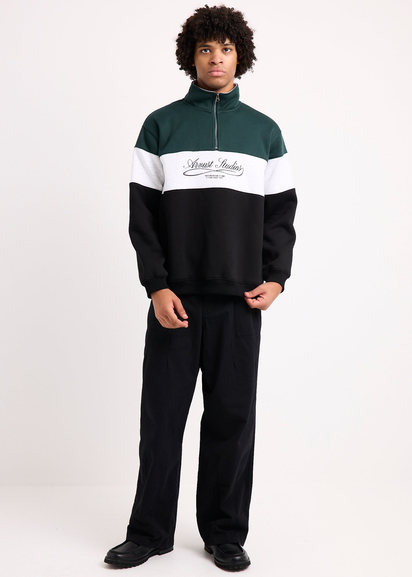 College Quarter Zip Jacket