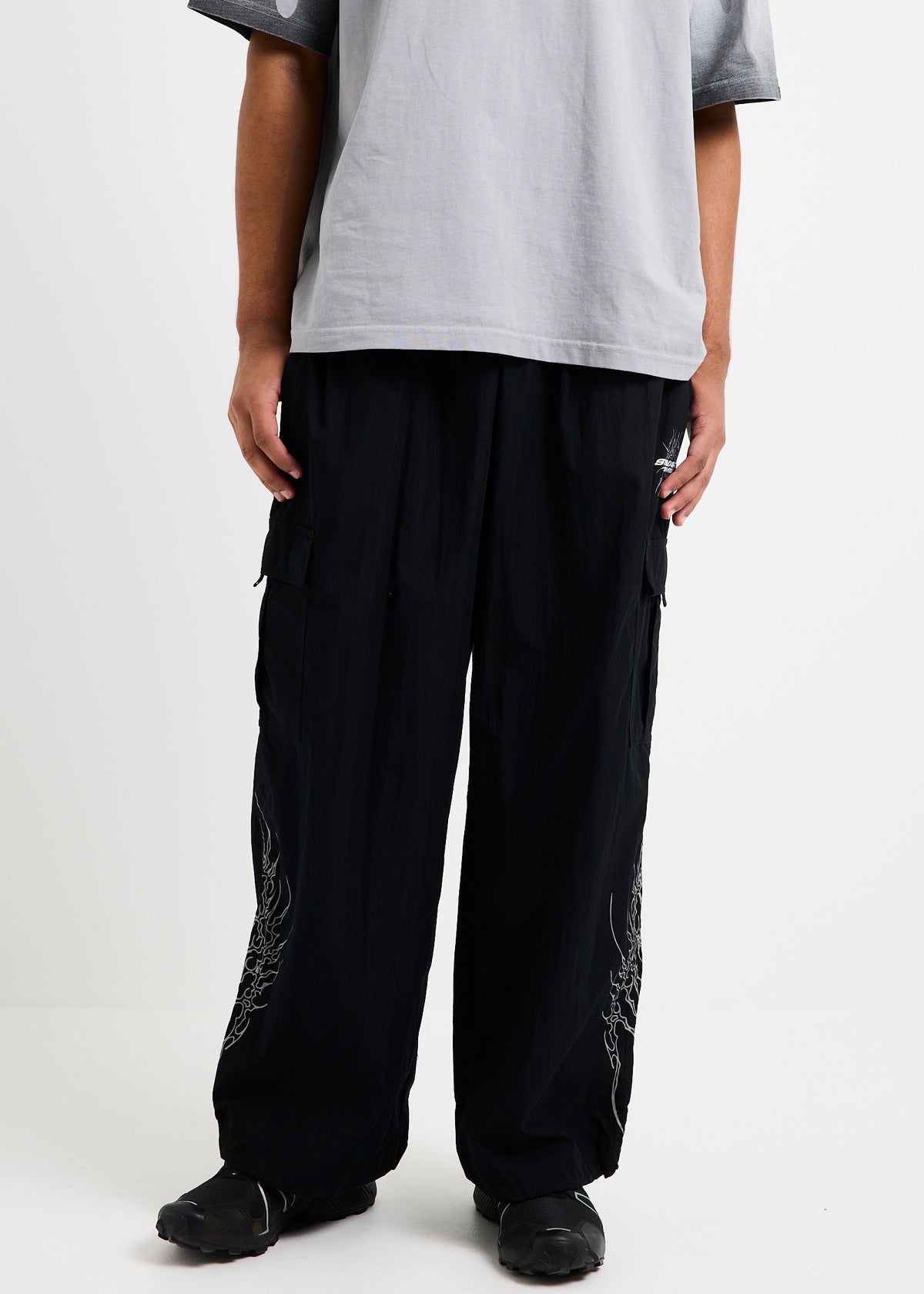 Cyber Sigilism Pants BLACK