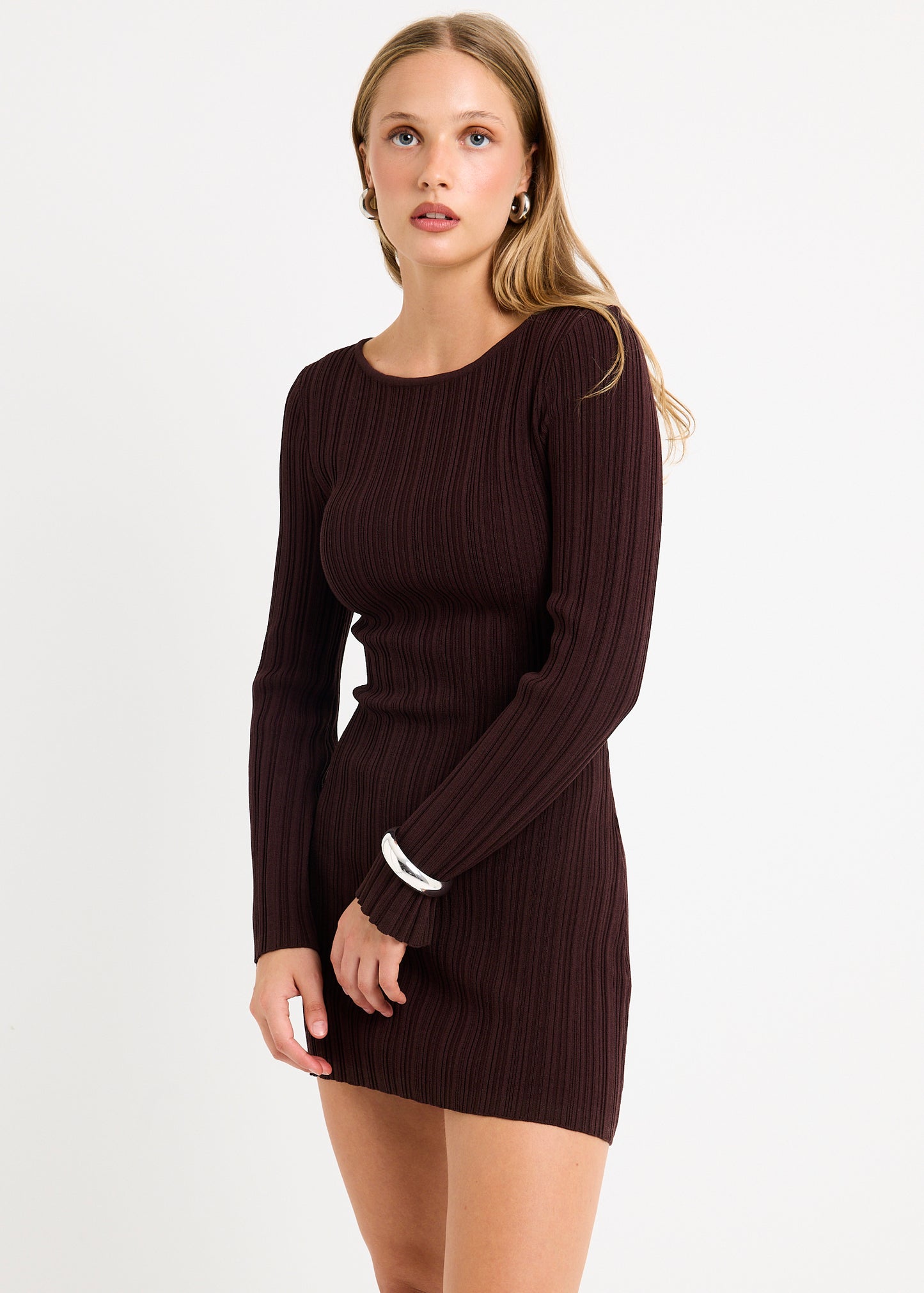Tahlia Long Sleeve Knit Dress