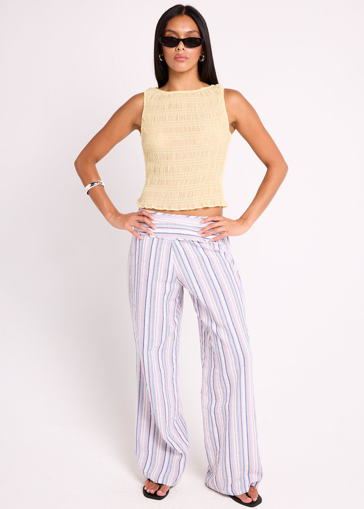 Amalia Shirred Top