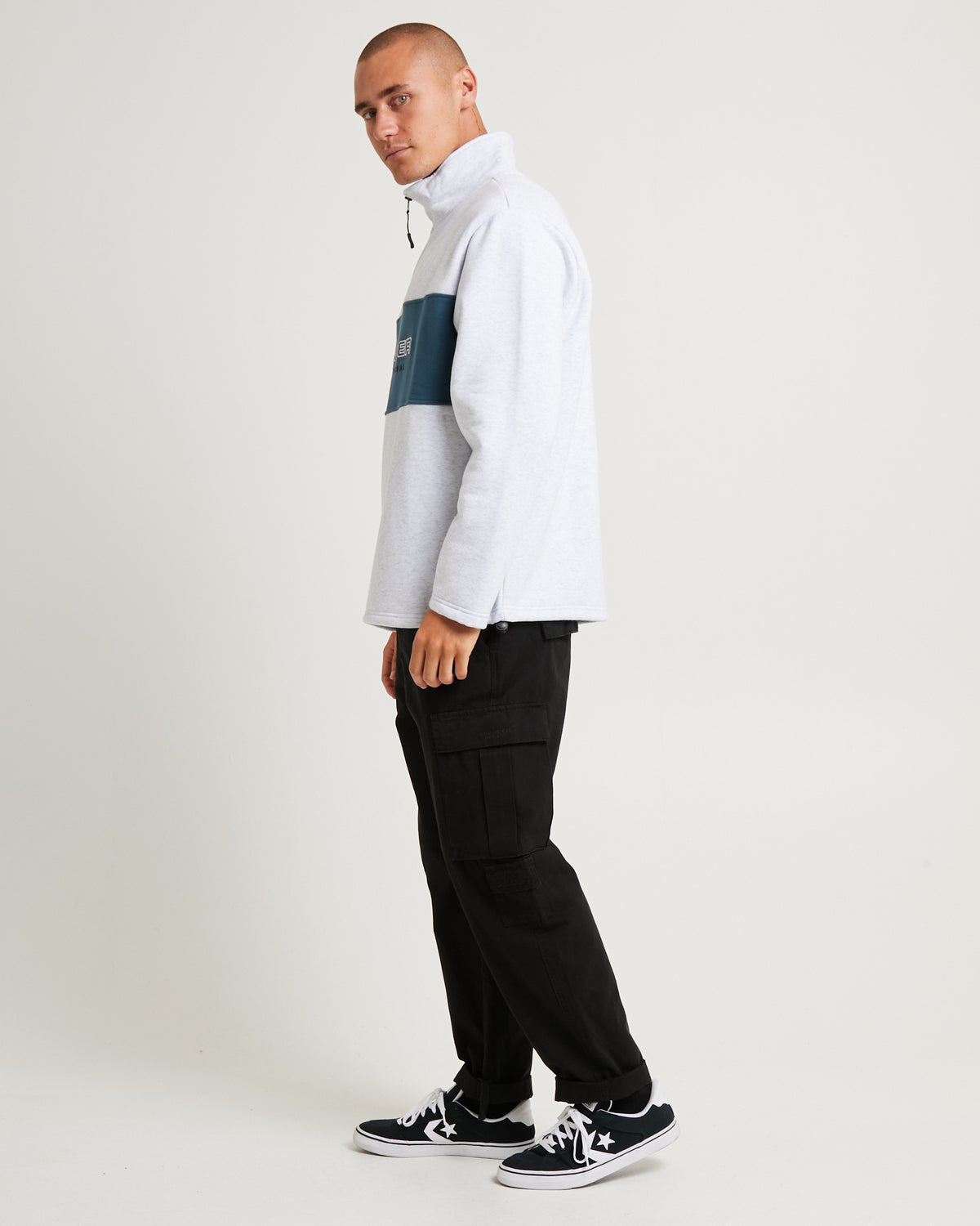 ternational 14 Zip Jumper FROST MARLE