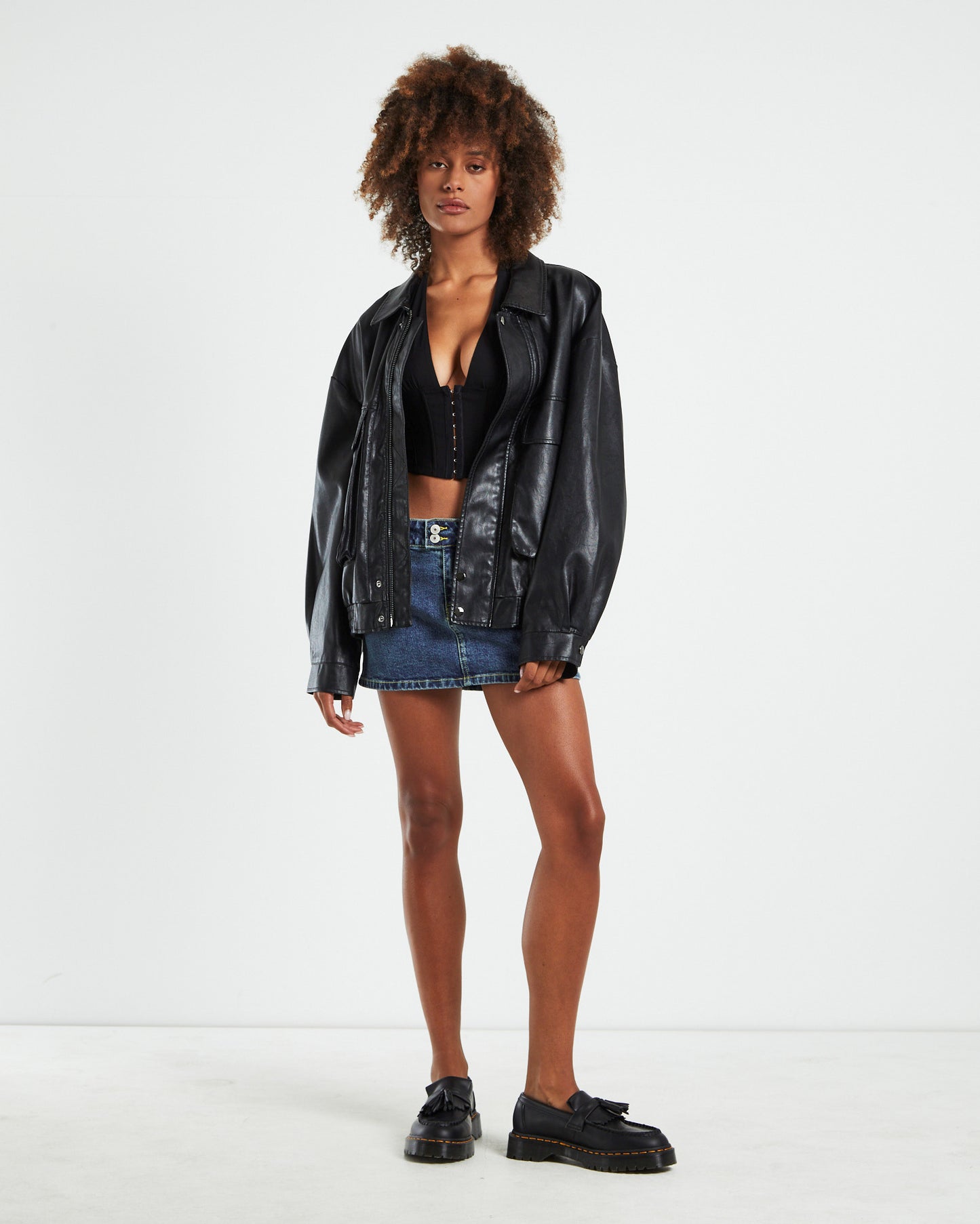 Vesper Eyelet Front Halter Corset