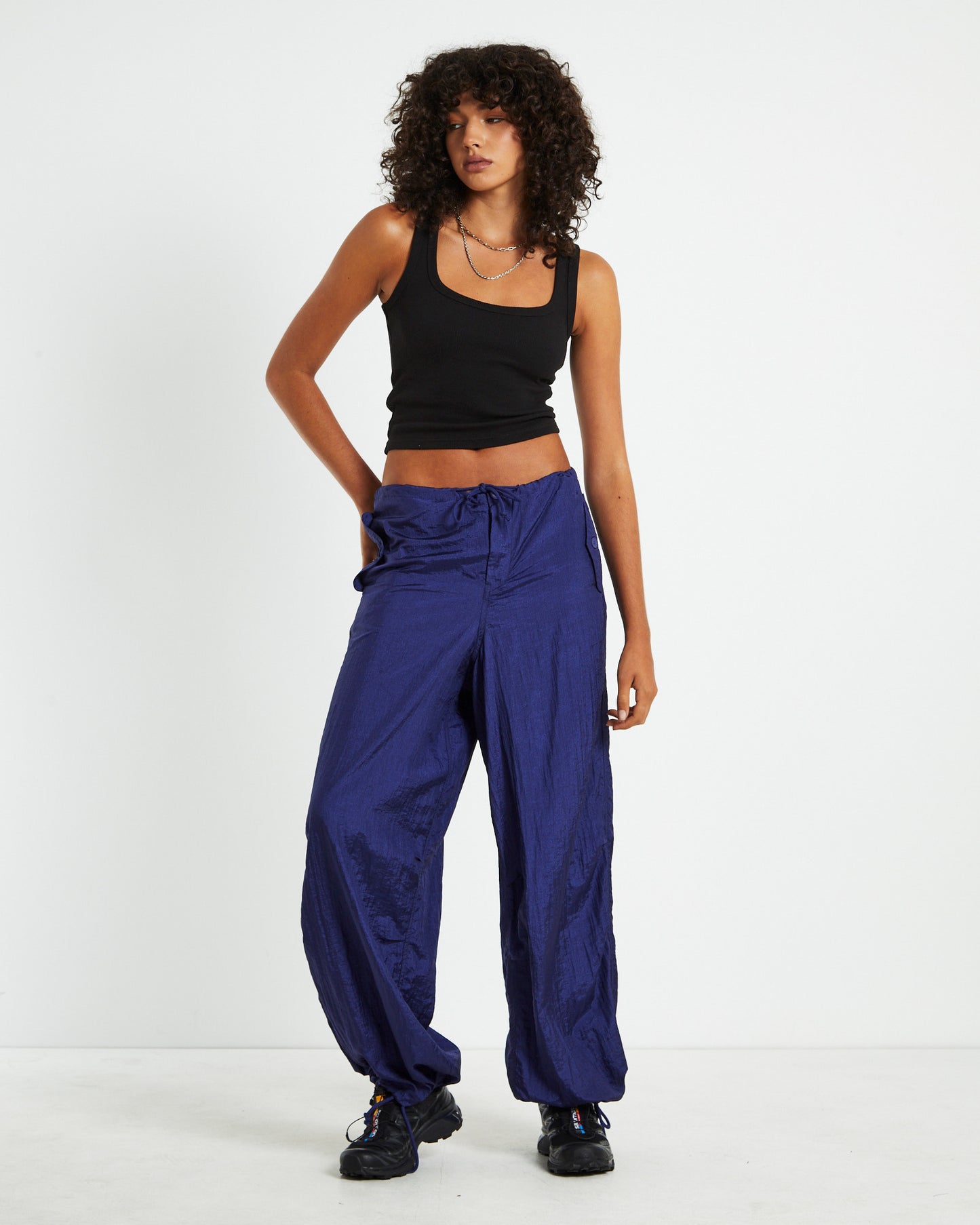 Leoni Parachute Tech Pants Blue