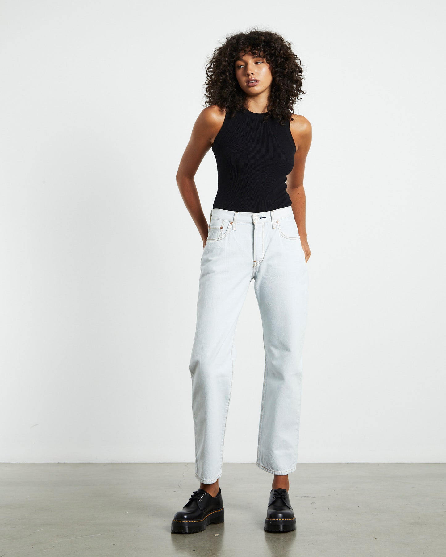 501 90's Left Out Jeans Washed Blue