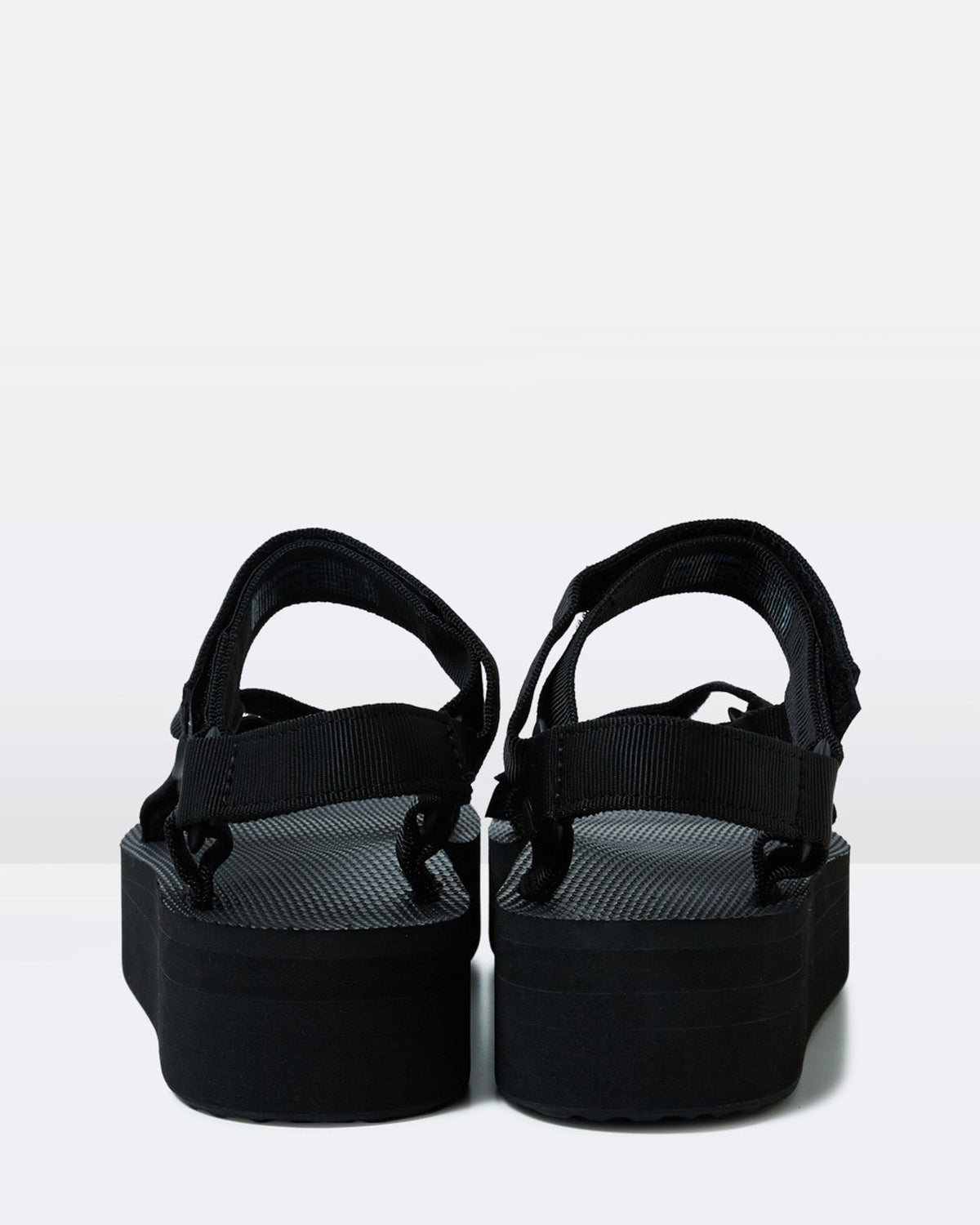 W Flatform Universal Sandals BLACK