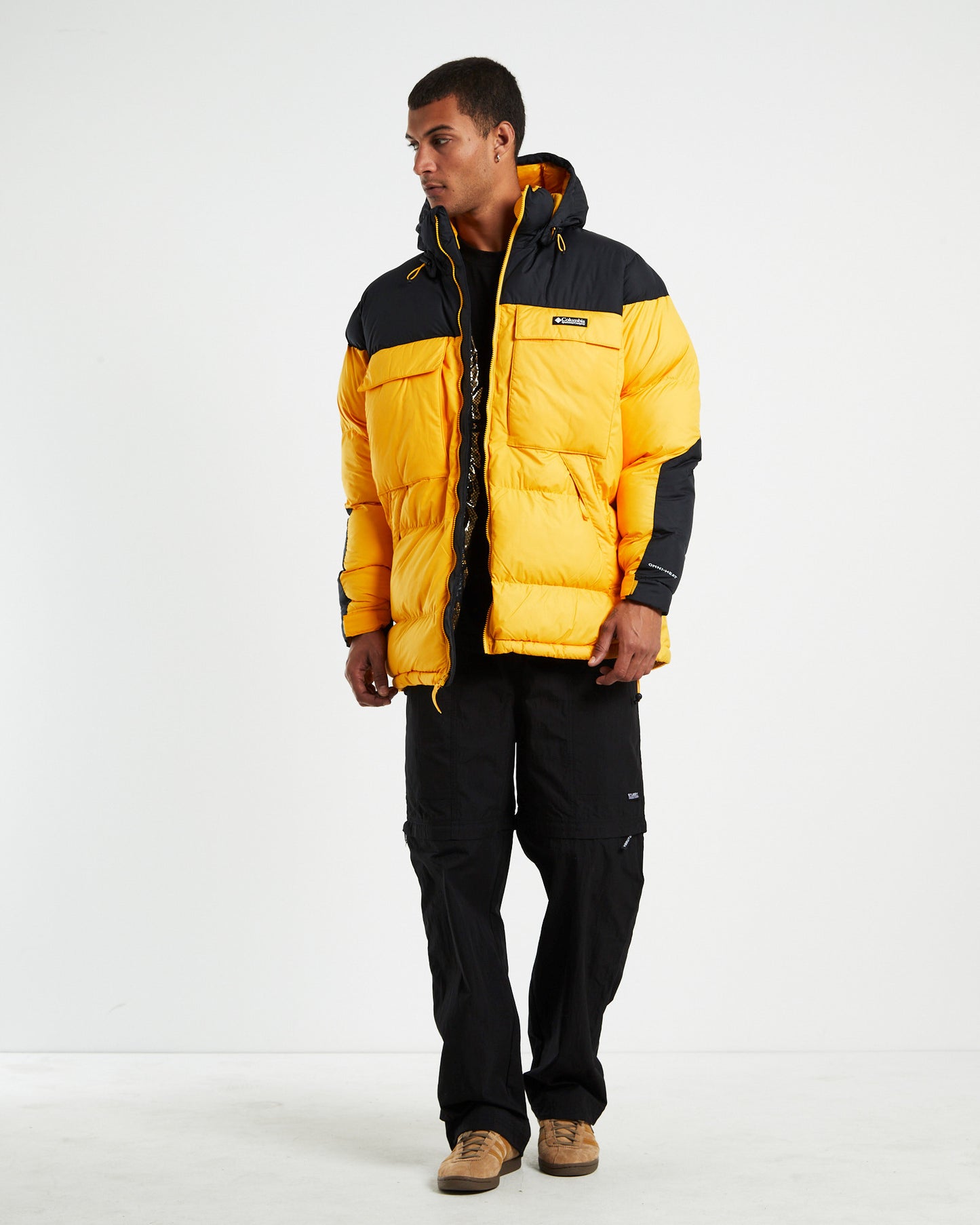 Ballistic Ridge Oversized Puffer Jacket Stinger Yellow