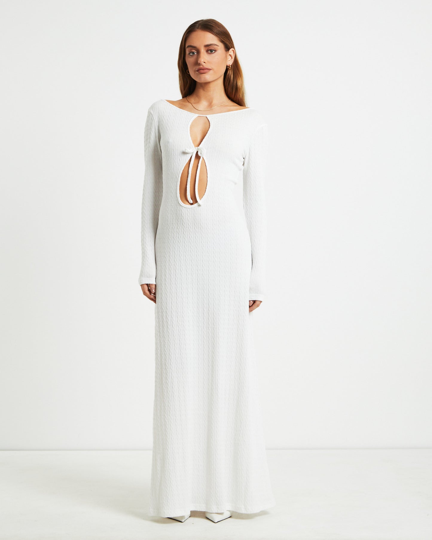 Tallulah Maxi Dress White