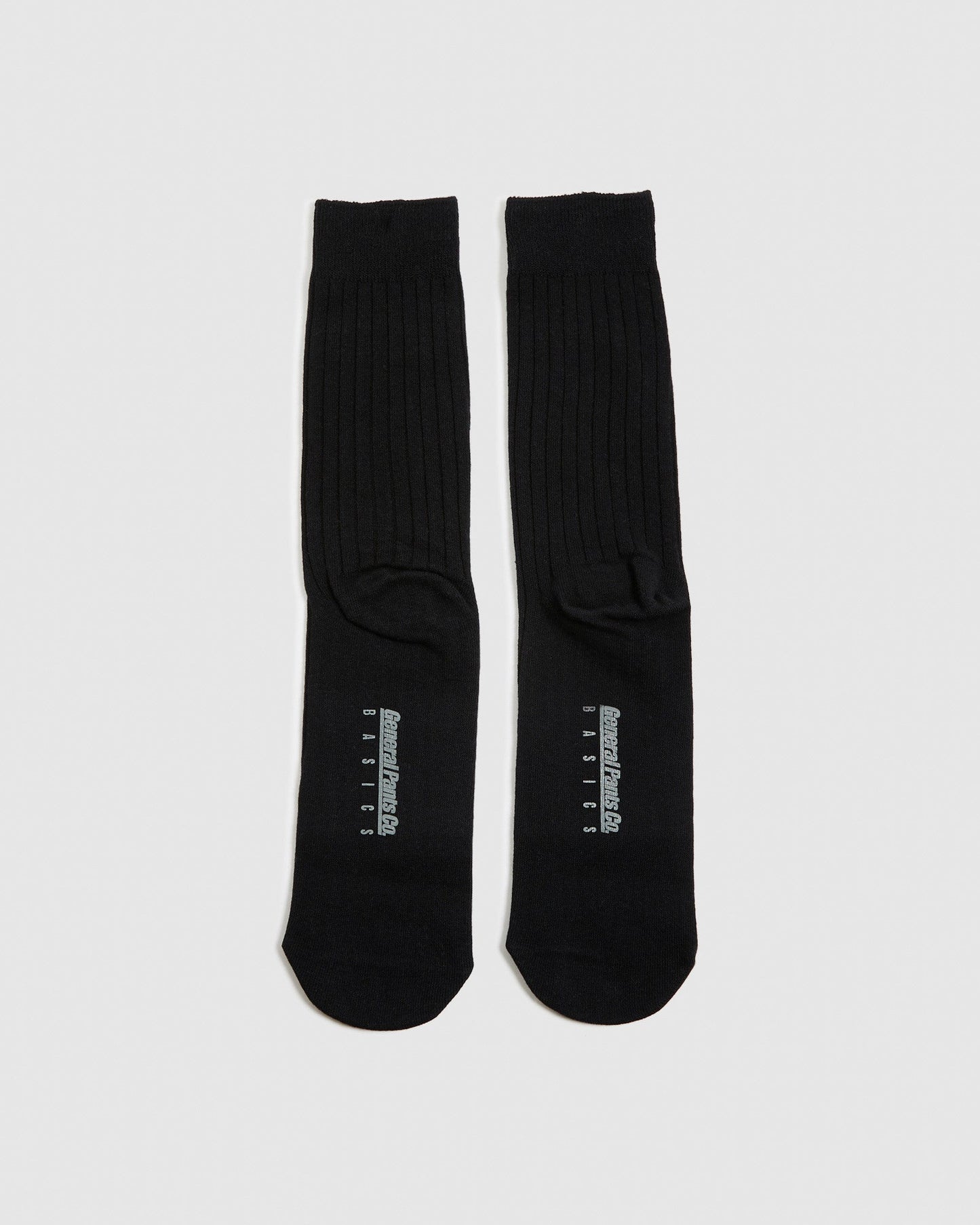 Rib Socks 3 Pack White/Black/Grey