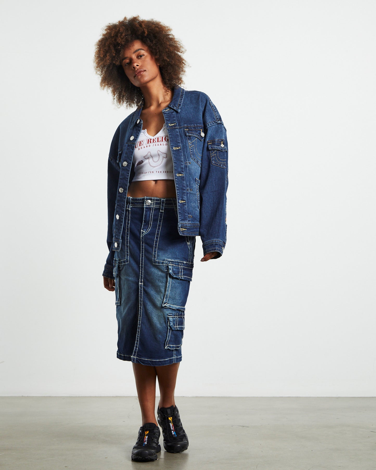 Oversized Jimmy Denim Jacket Blue