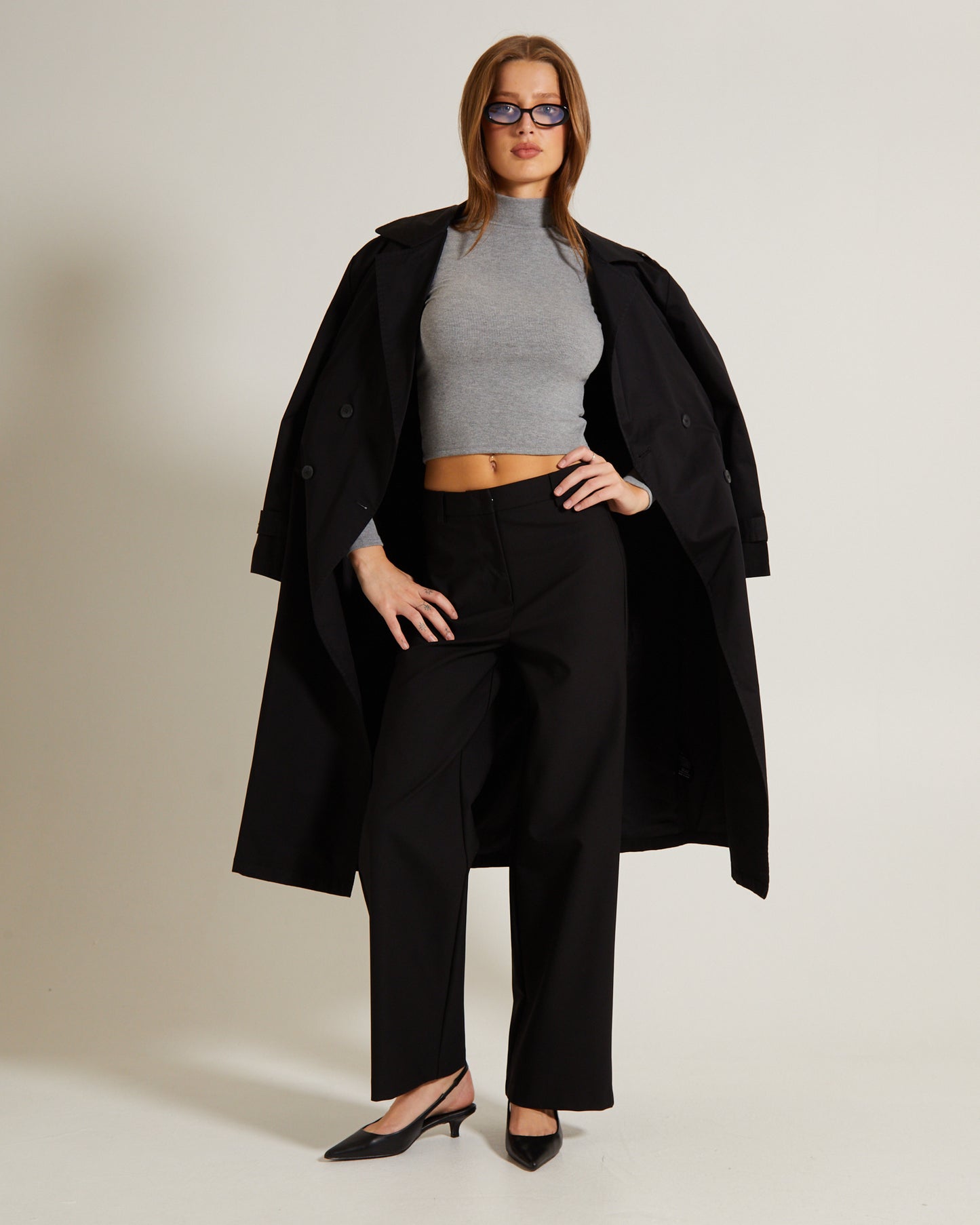 Ribbed Long Sleeve Skivvy