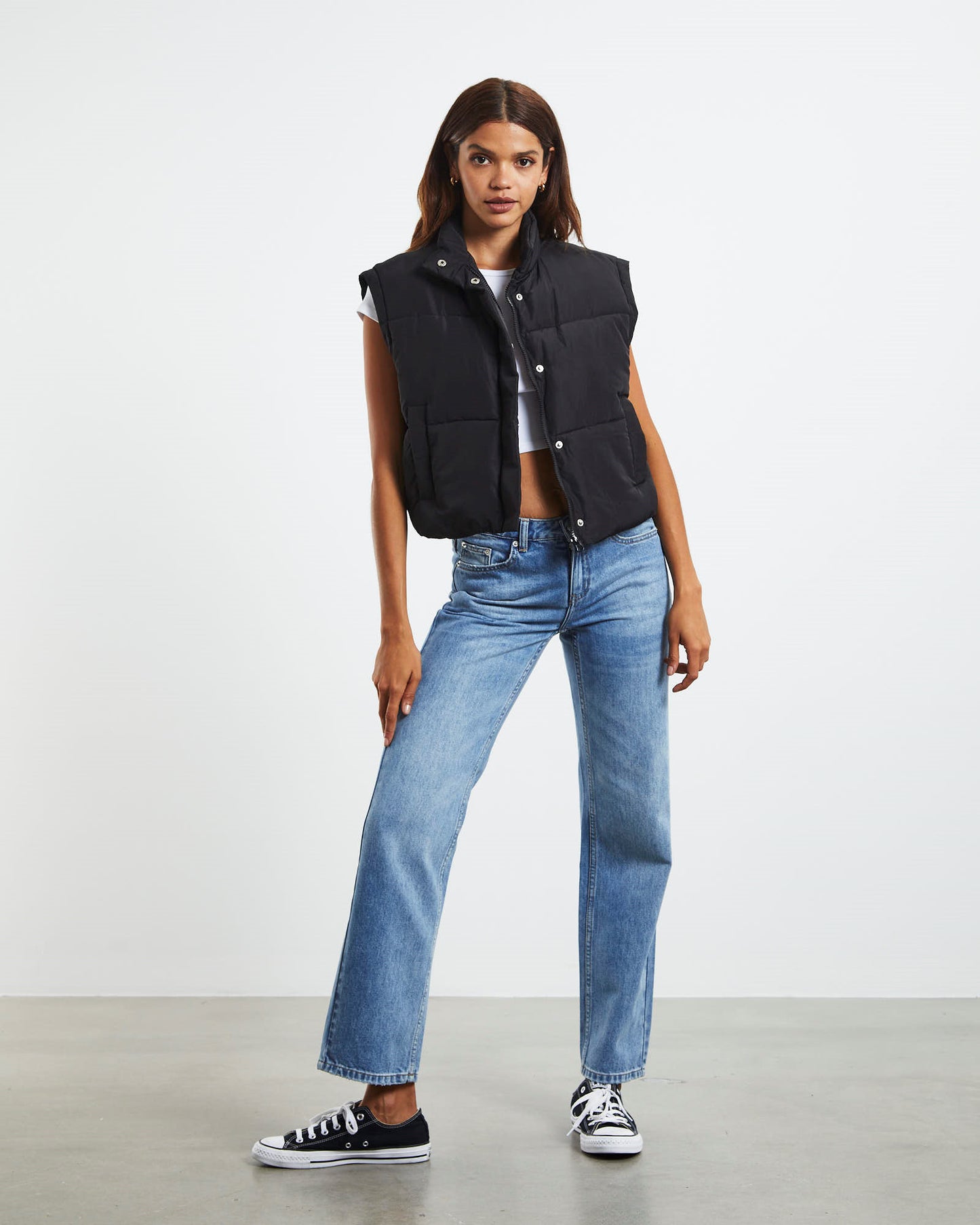 Marley Low Rise Straight Leg Jeans 90's Blue