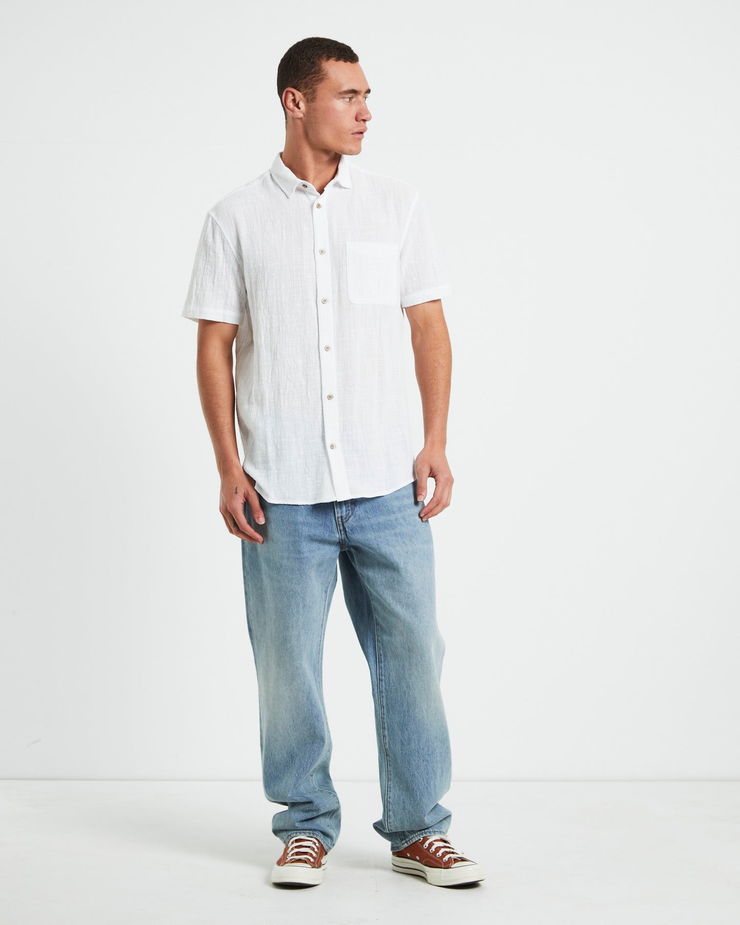 Louie Shirt Off