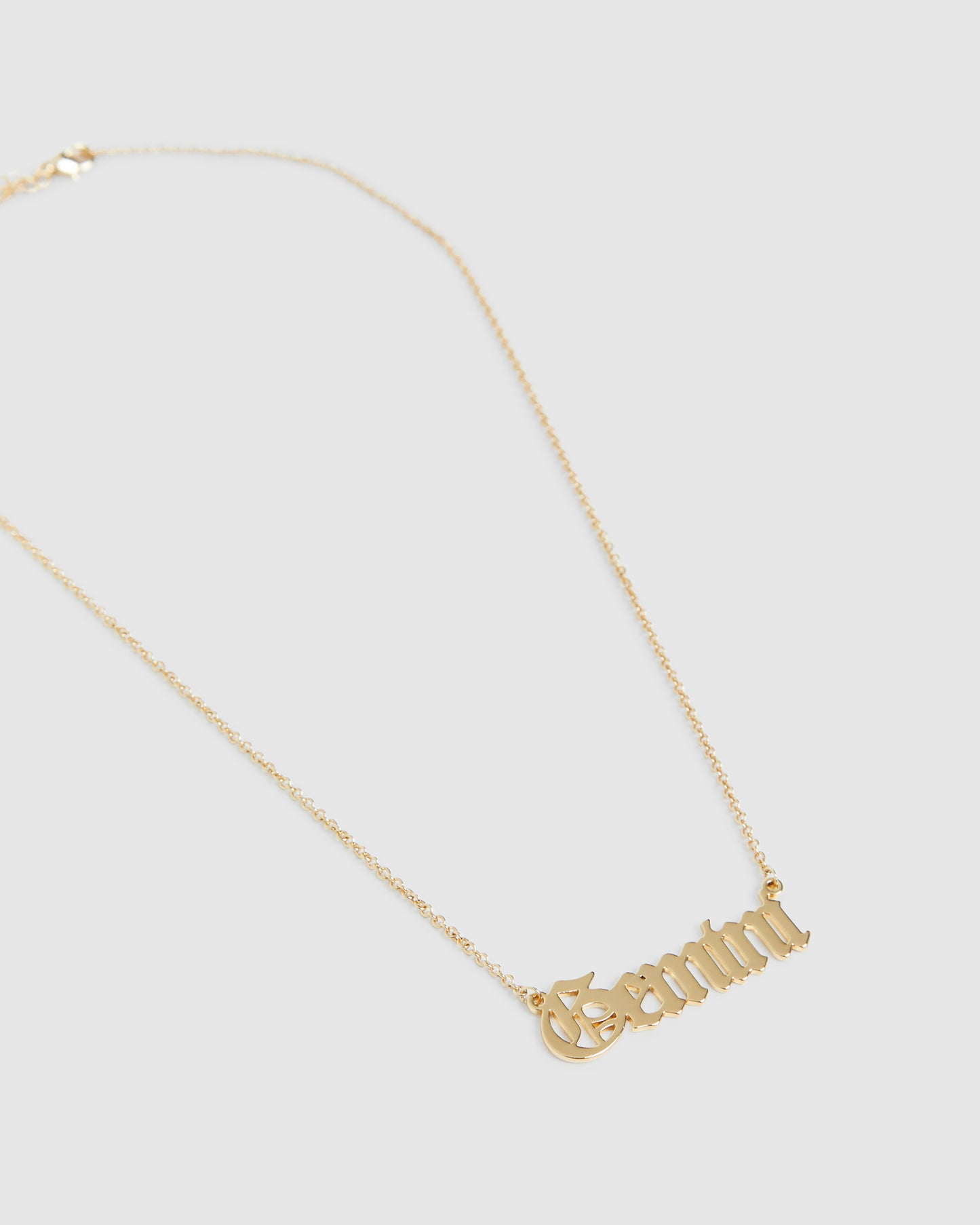 14k Gold Gemini Star Sign Necklace