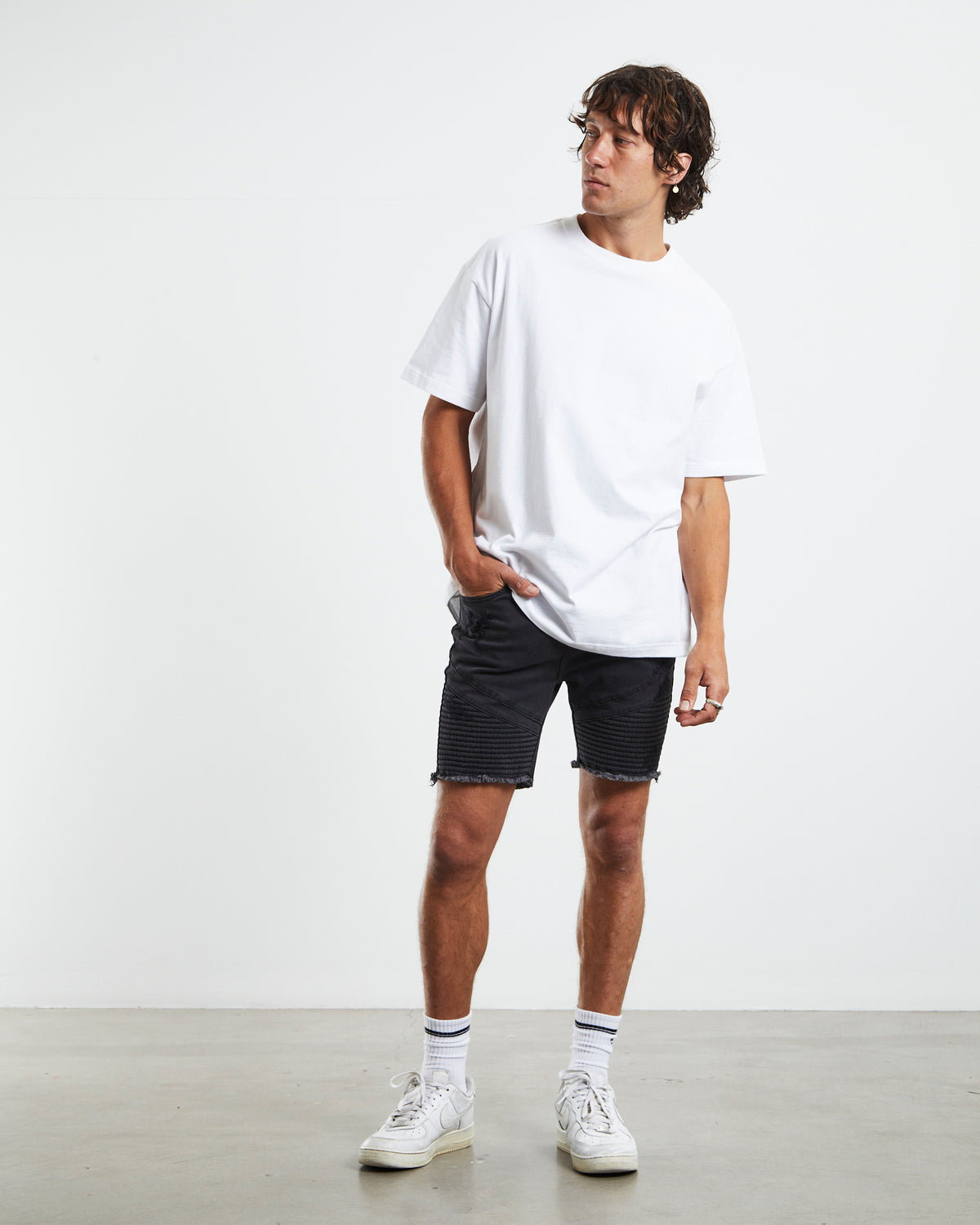Em 2 Biker Shorts Base Black