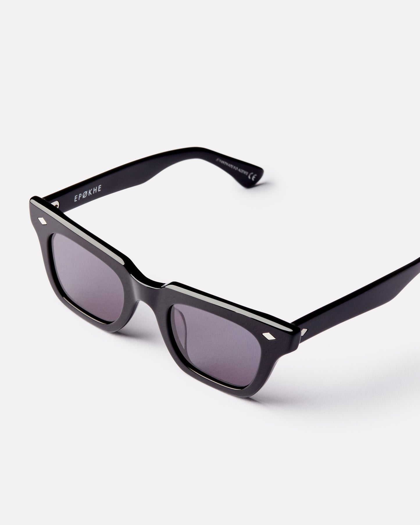 Stereo Sunglasses in Polished Black